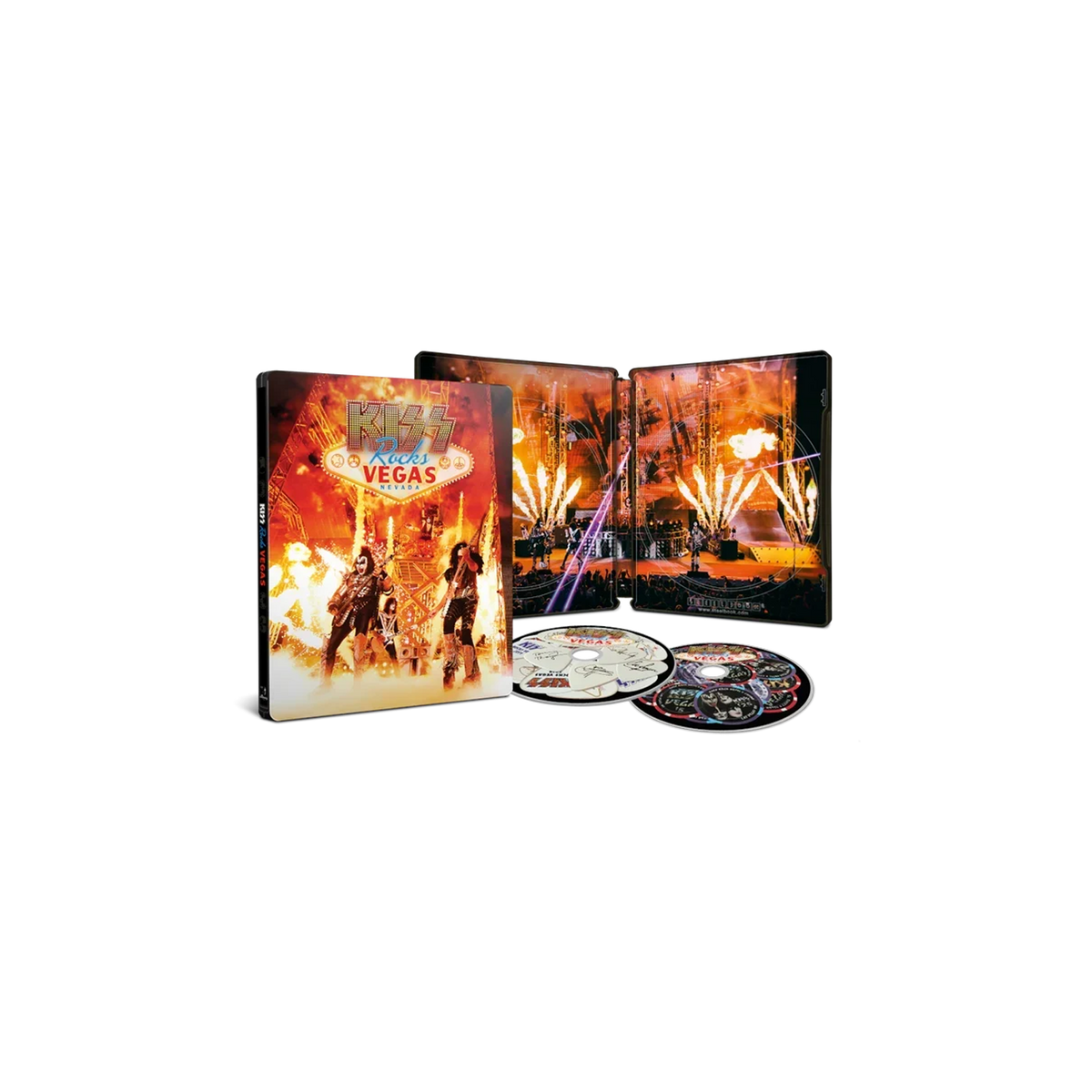 KISS - Rocks Vegas - CD / Blu-Ray SteelBook®
