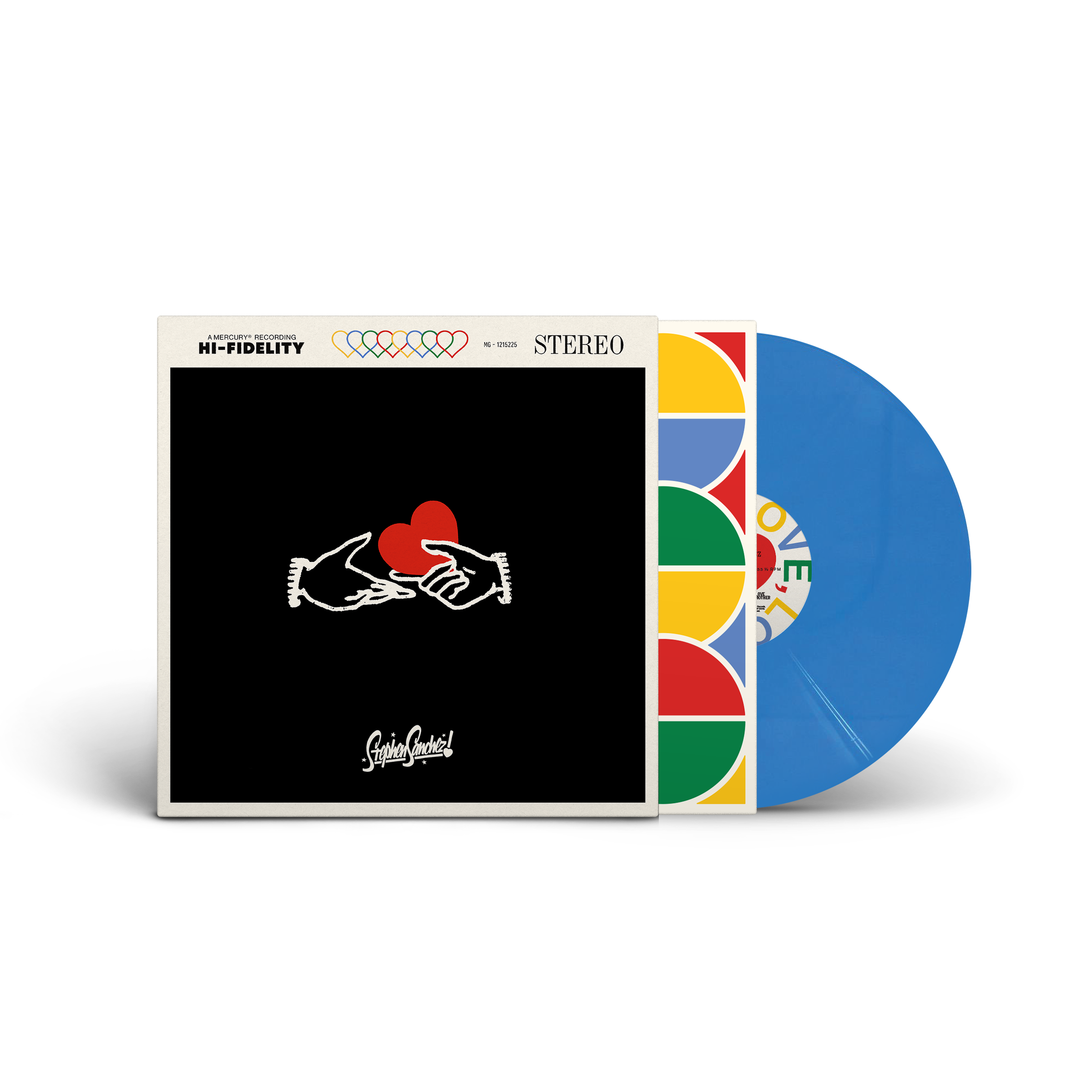 Stephen Sanchez - LOVE, LOVE, LOVE - Bright Blue Vinyl