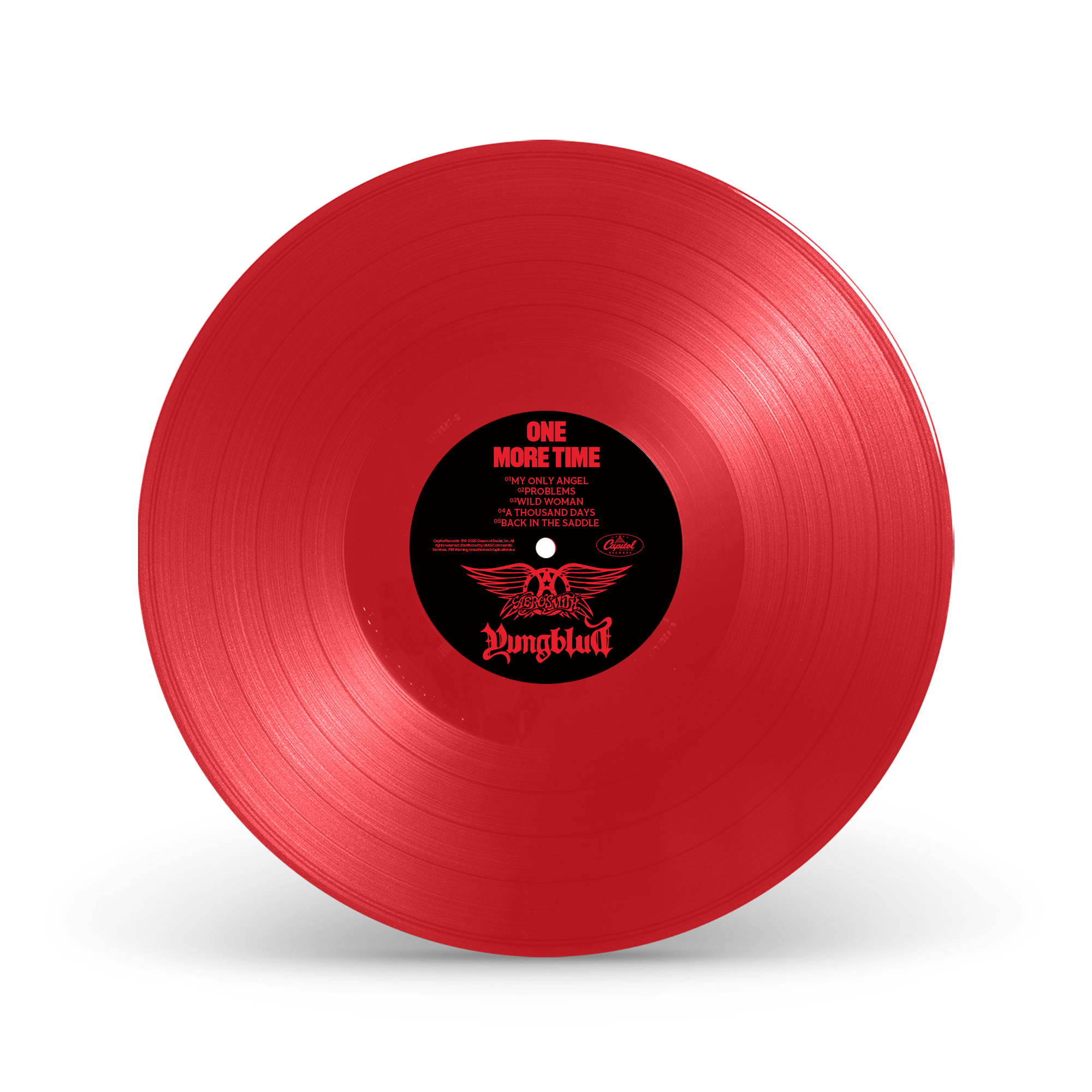 Aerosmith & YUNGBLUD - One More Time - Vinyle Rouge (Exclusivité store)