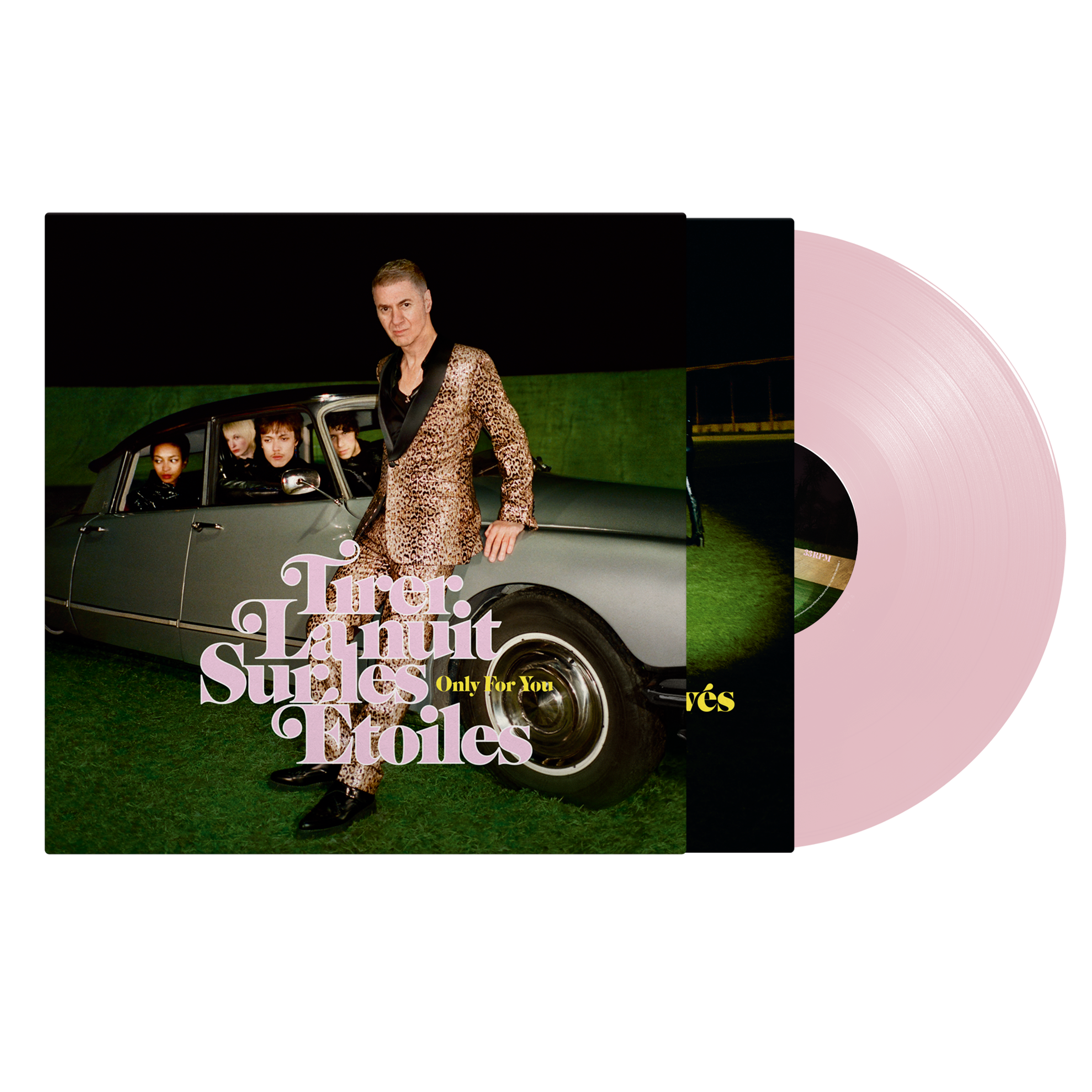 Etienne Daho - Vinyle rose « Tirer la nuit sur les étoiles – Only For You » (Les suppléments - 12 Titres)