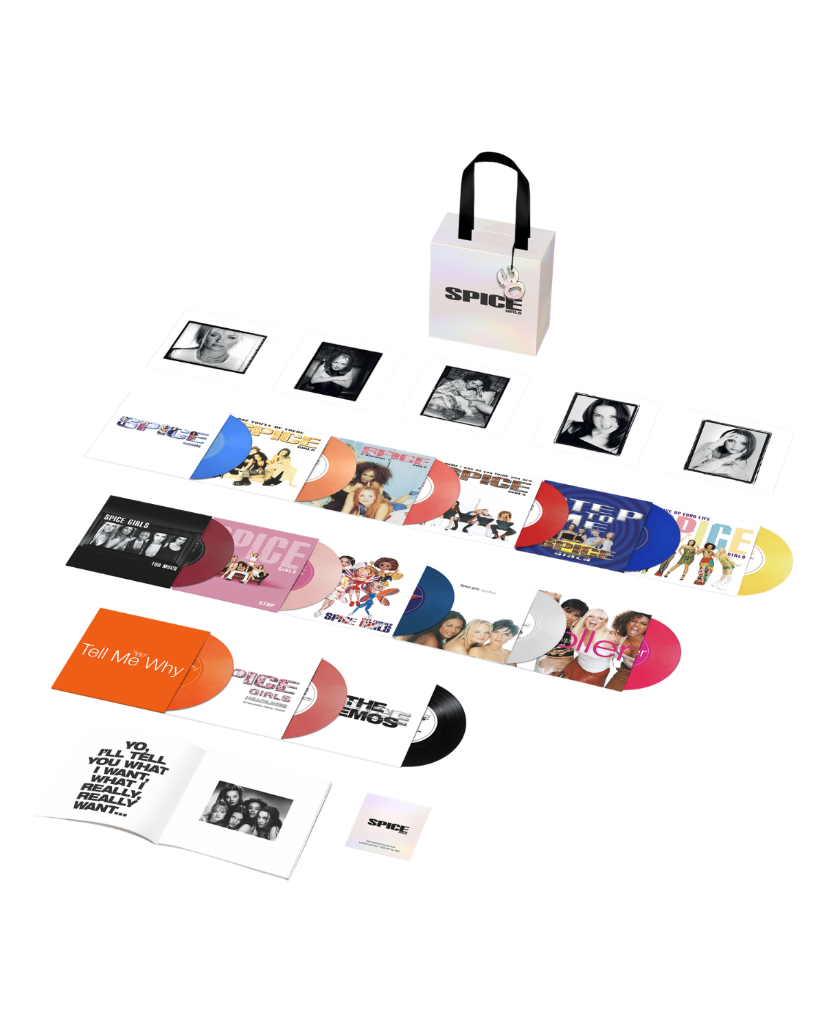 Spice Girls - The Singles Collection - Coffret 14 45T Couleur