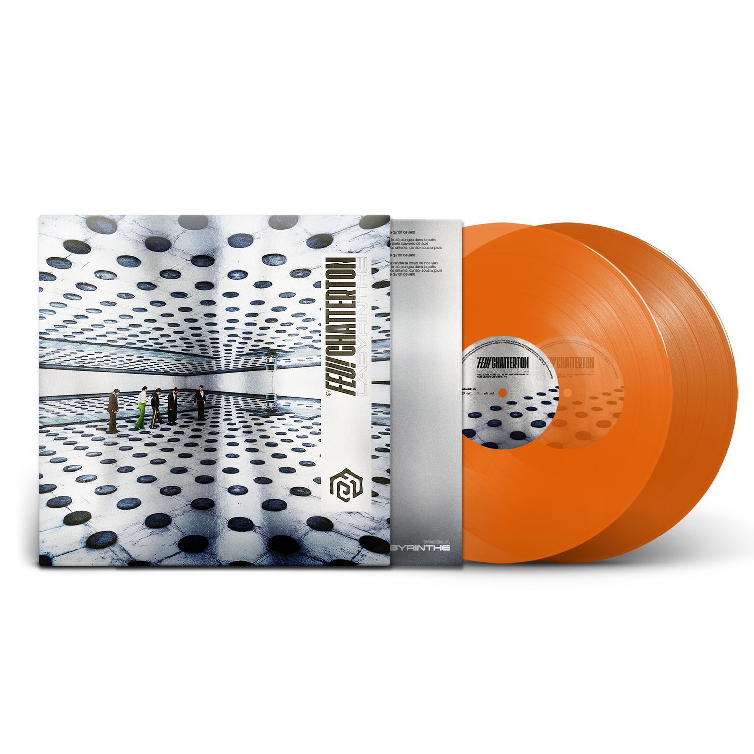 Feu! Chatterton - Labyrinthe - Pack Vinyle Édition Argentée (inclus une lithographie dédicacée)