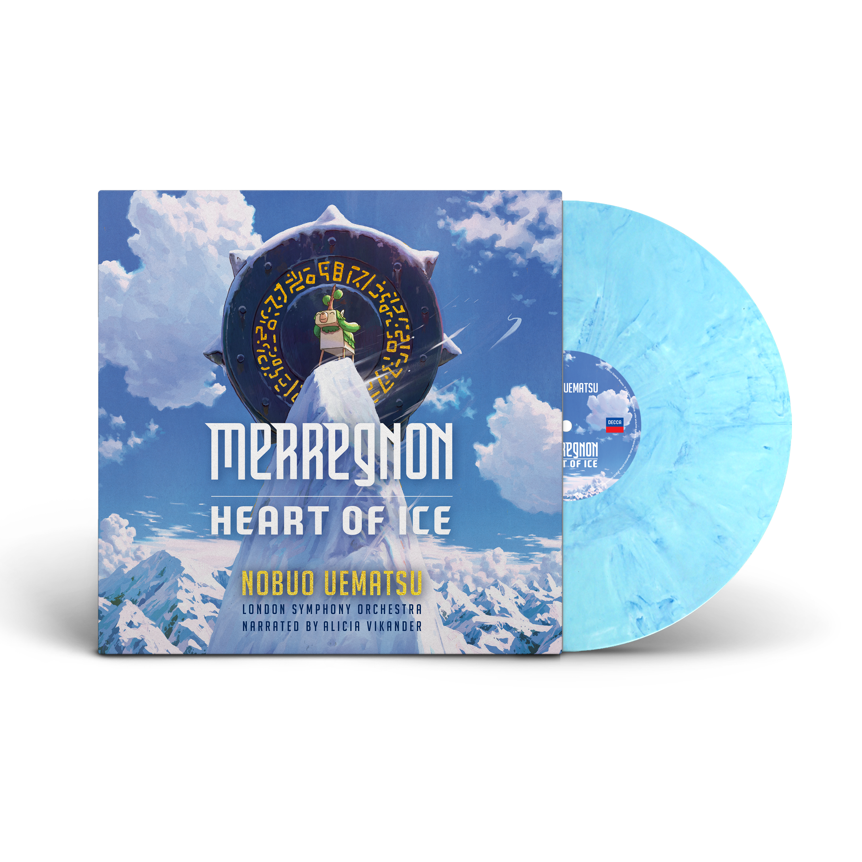 Nobuo Uematsu, London Symphony Orchestra, Eckehard Stier, Alicia Vikander - Merregnon: Heart of Ice - Vinyle Couleur 'Ice'