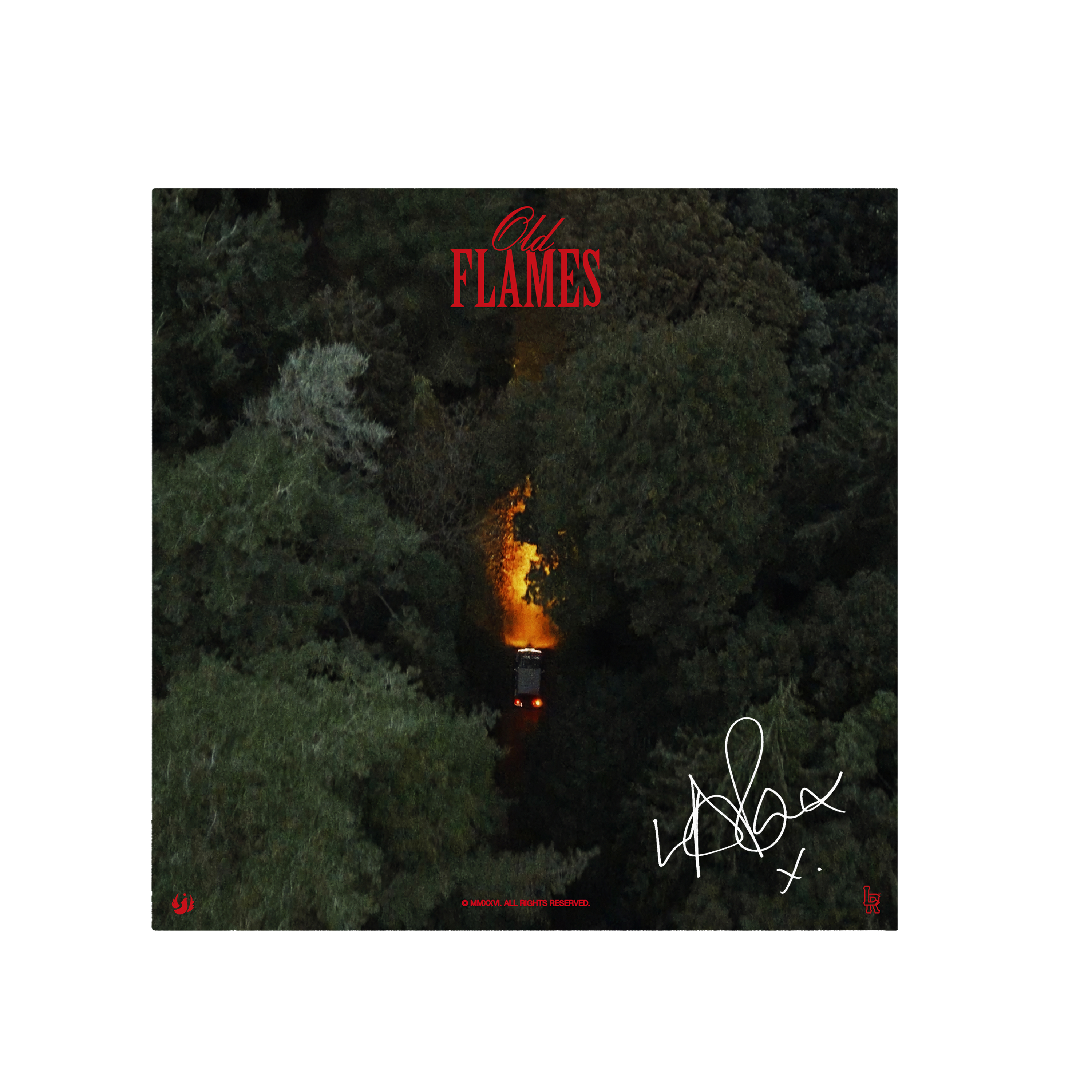 La Roux - Old Flames - Vinyle Rouge + Artcard dédicacée