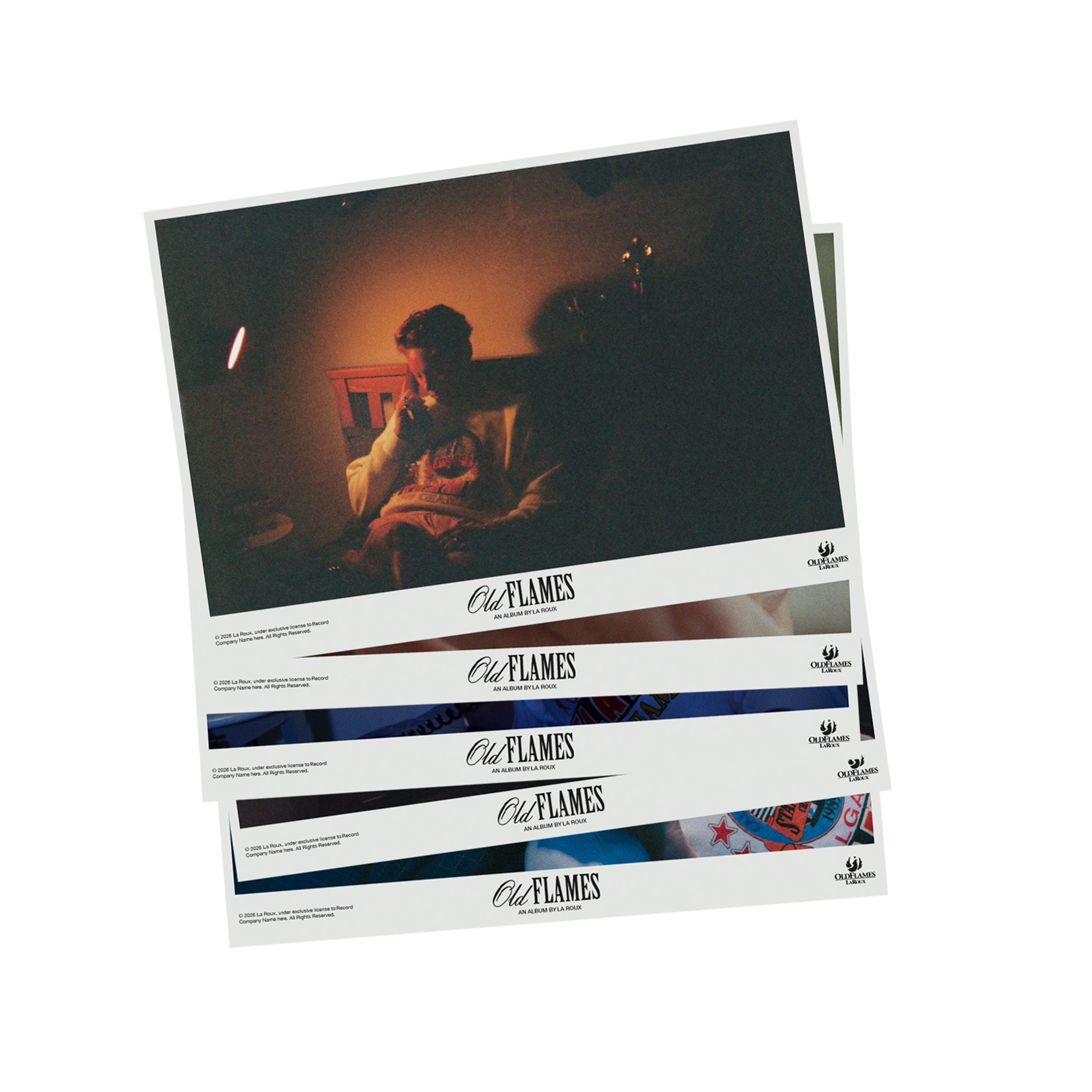 La Roux - Old Flames - Vinyle Rouge + Artcard dédicacée