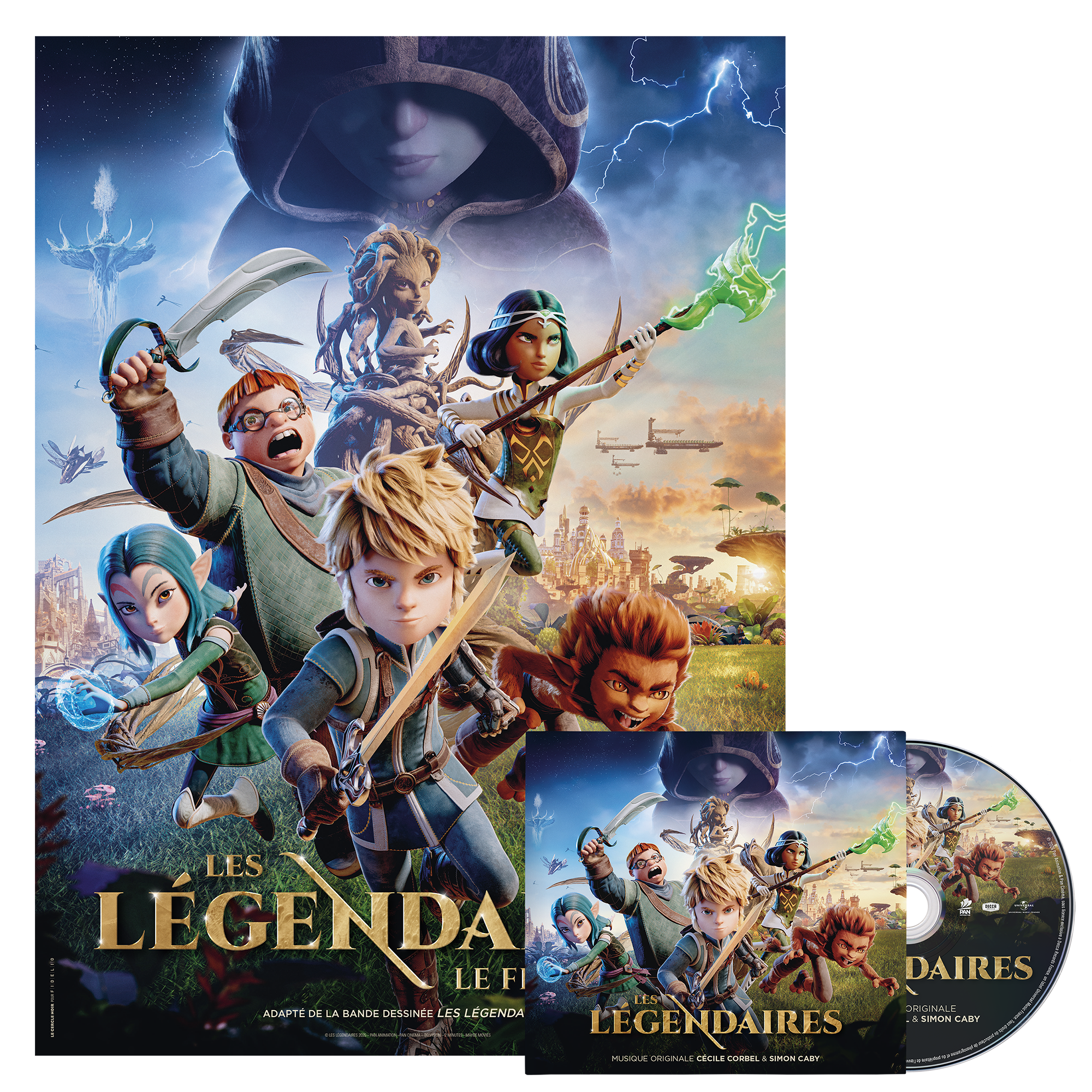 BO Les Légendaires - CD Digipack + Affiche