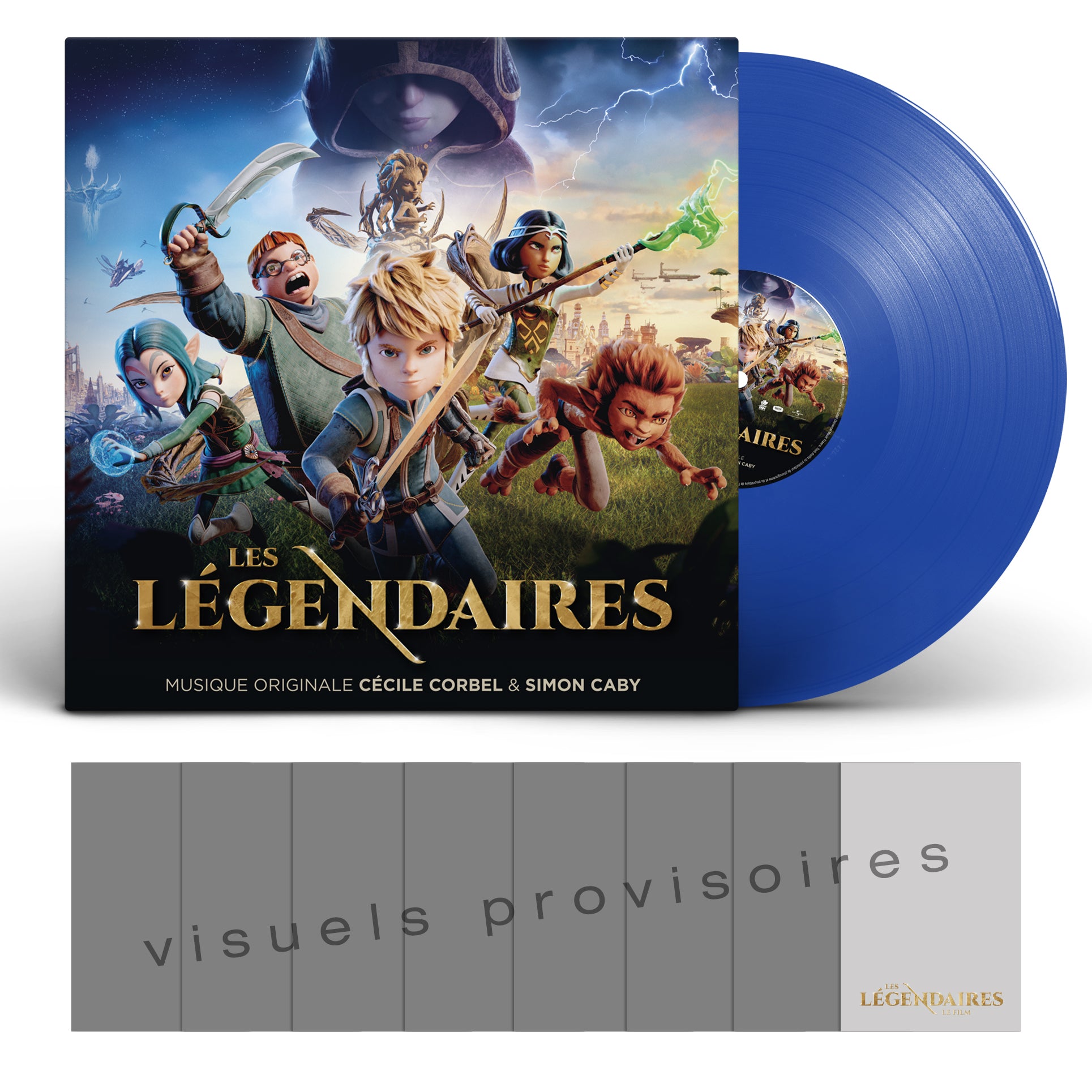 BO Les Légendaires - Vinyle dédicacé exclusif (inclus postcard aléatoire)