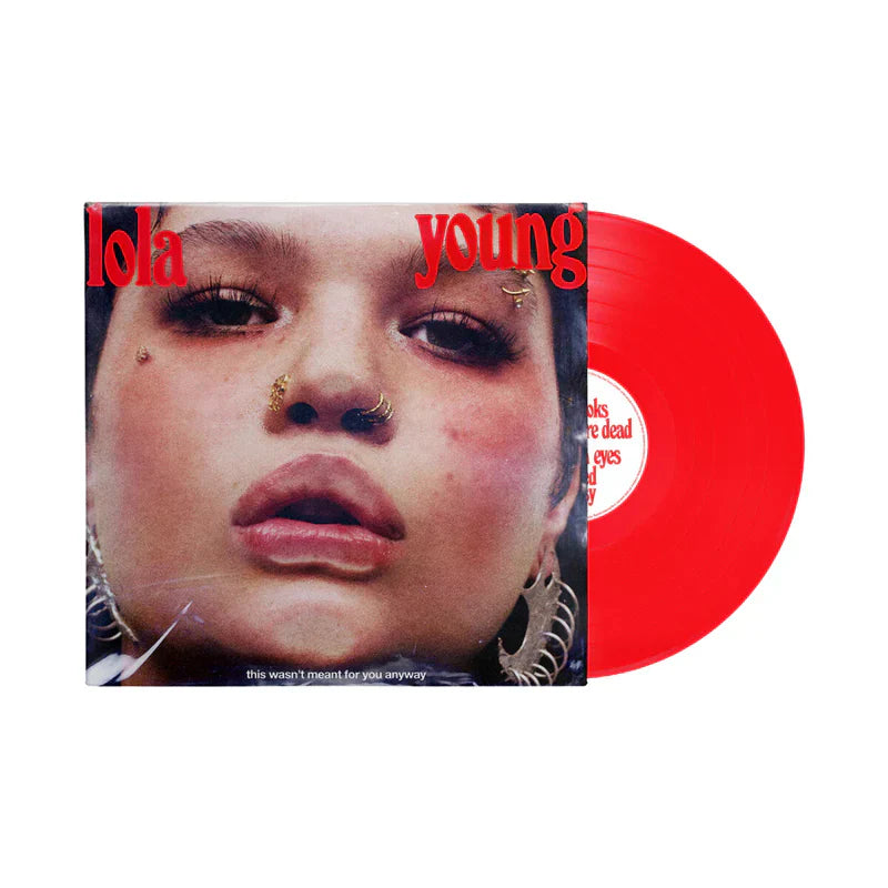 Lola Young - this wasn’t meant for you anyway - Vinyle rouge transpare - Vinyl Collector Store