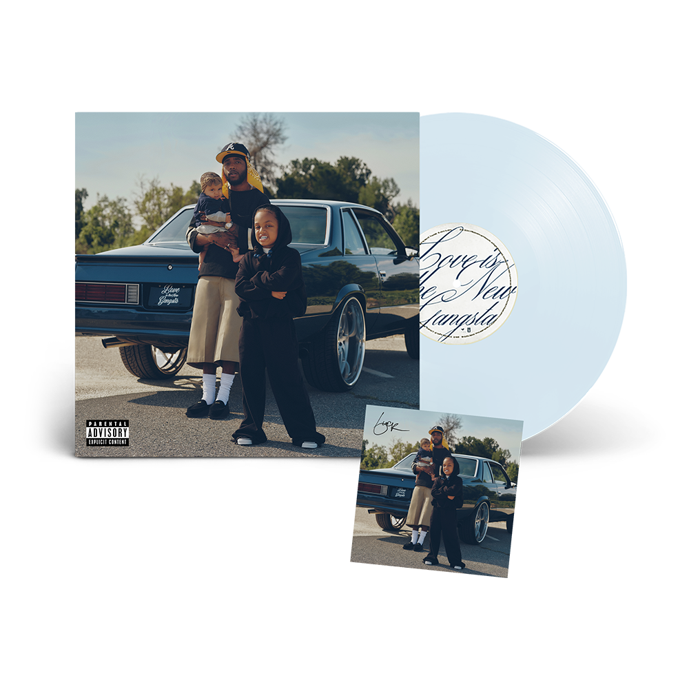 6LACK - Love Is The New Gangsta - Vinyle Transparent 'Moonlight Clear' + Artcard dédicacée