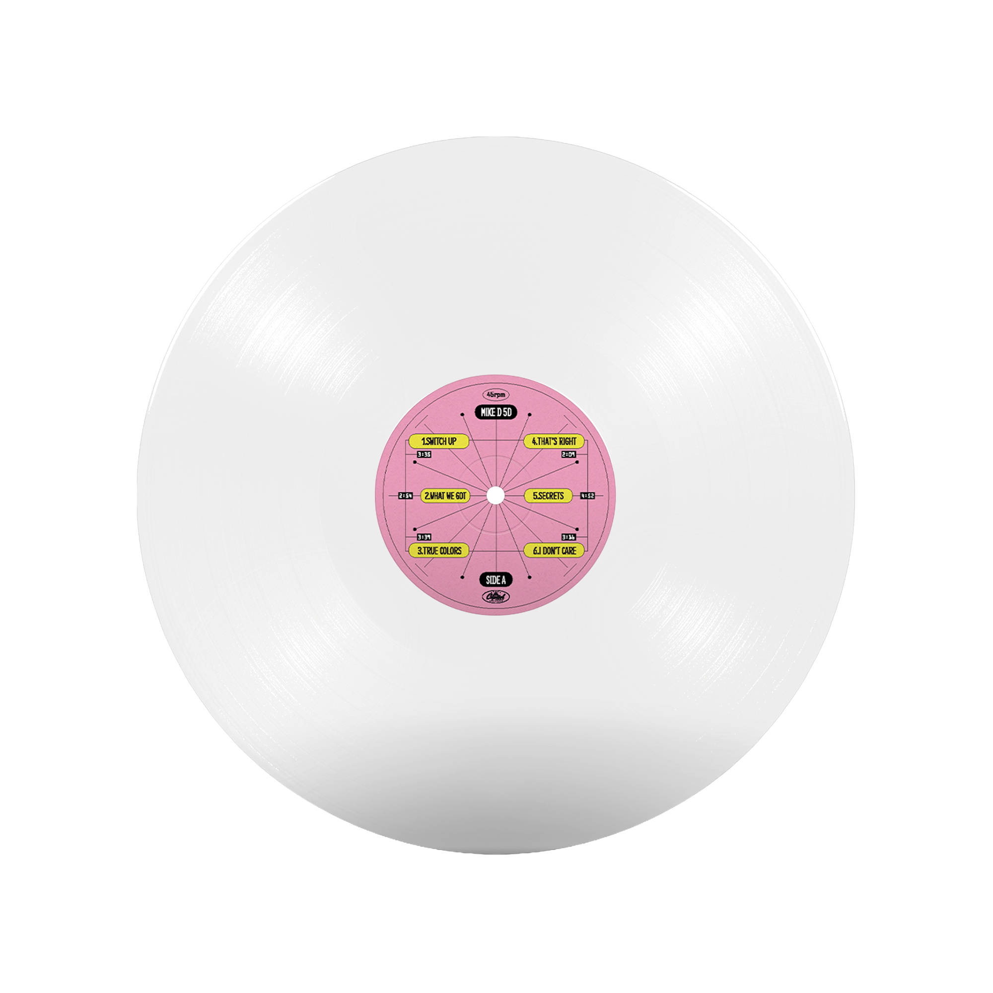 Mike D - Thank You - Vinyle Transparent + Artcard dédicacée