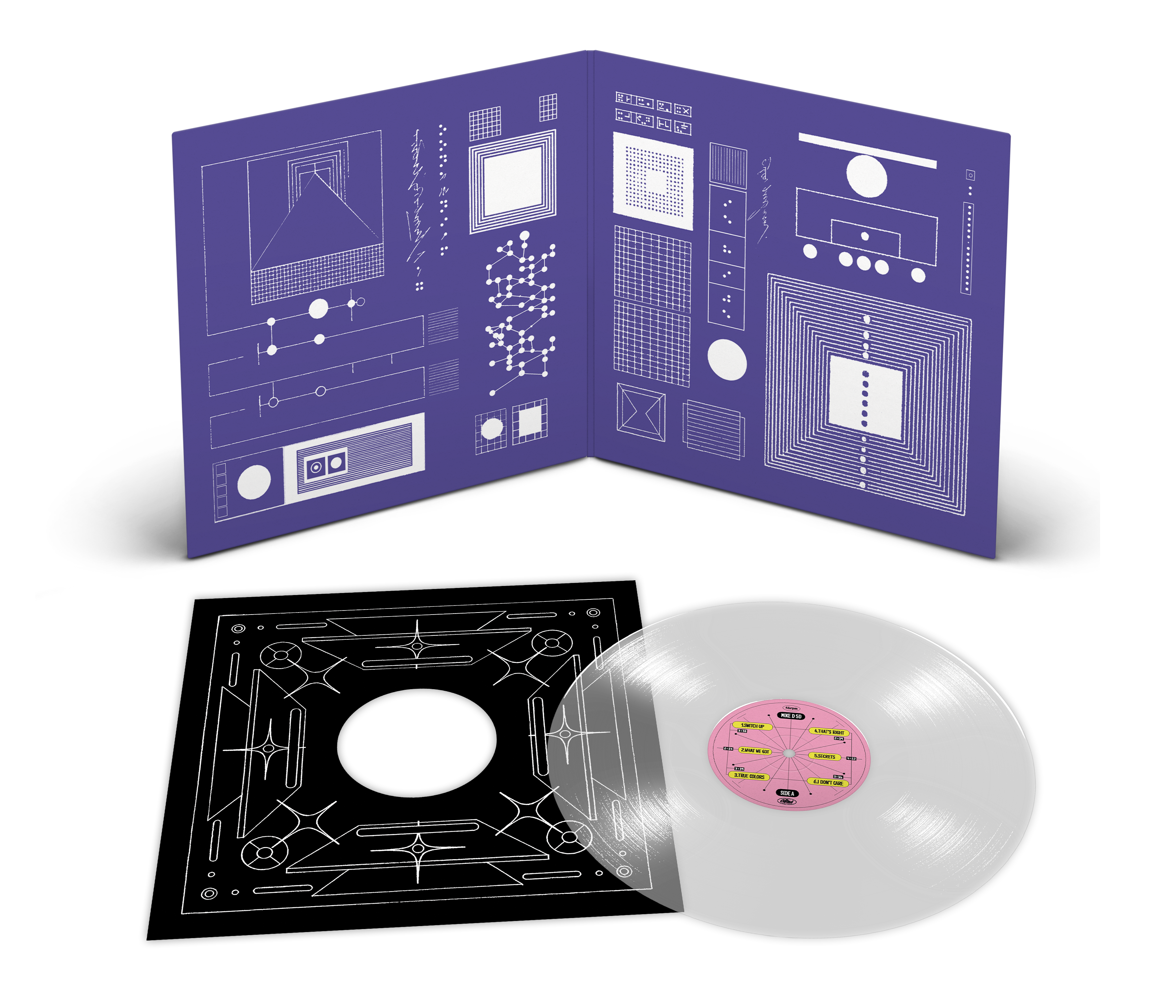Mike D - Thank You - Vinyle Transparent