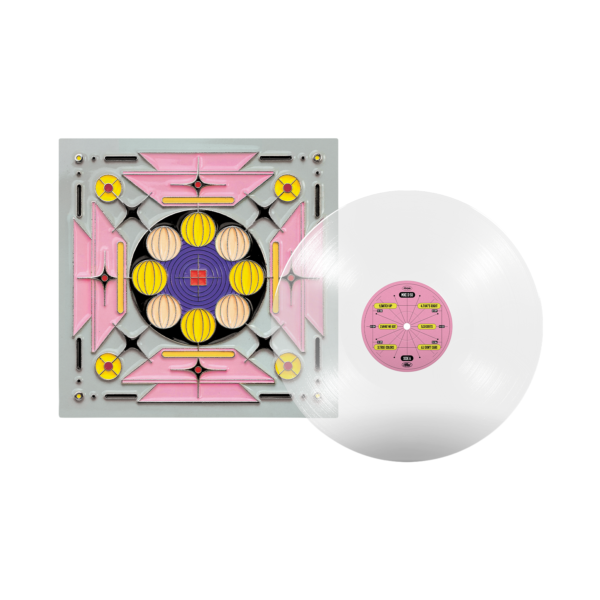 Mike D - Thank You - Vinyle Transparent + Artcard dédicacée