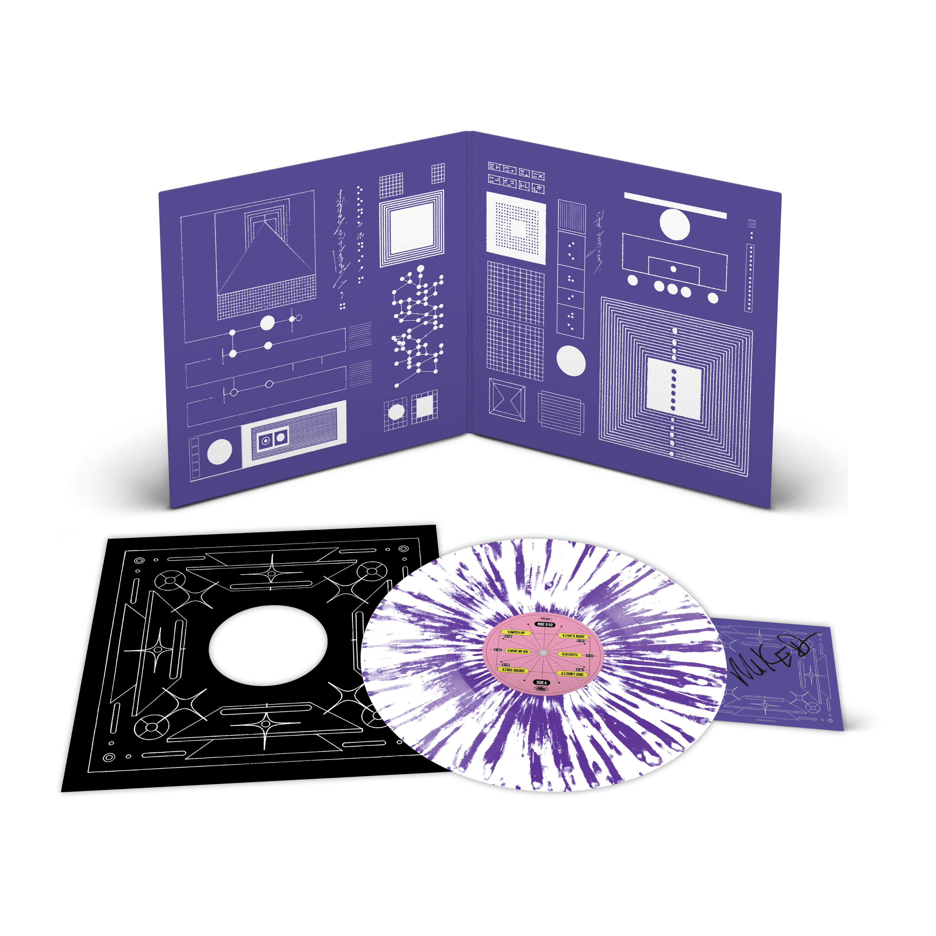Mike D - Thank You - Vinyle Splatter (Exclusivité store) + Artcard dédicacée