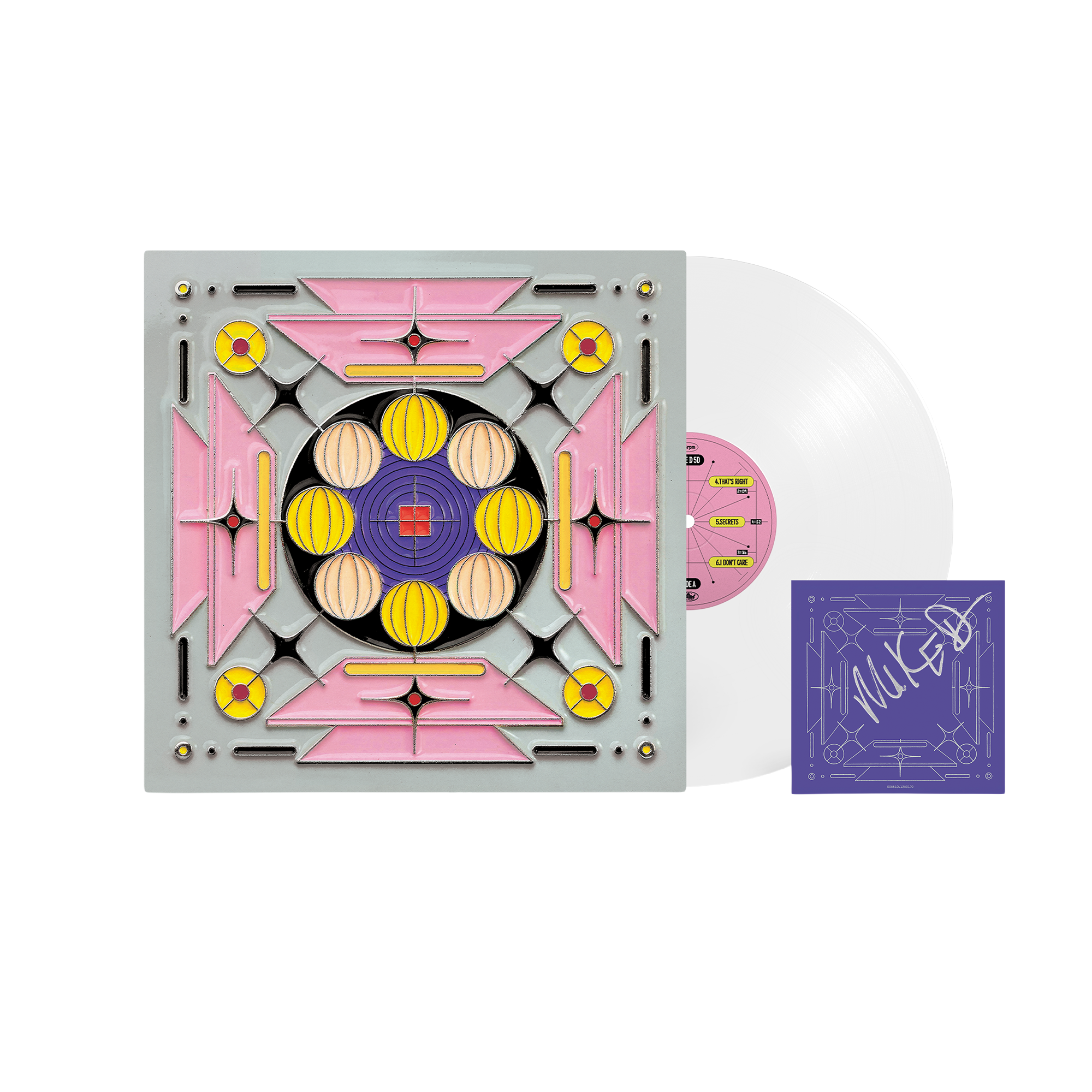 Mike D - Thank You - Vinyle Transparent + Artcard dédicacée