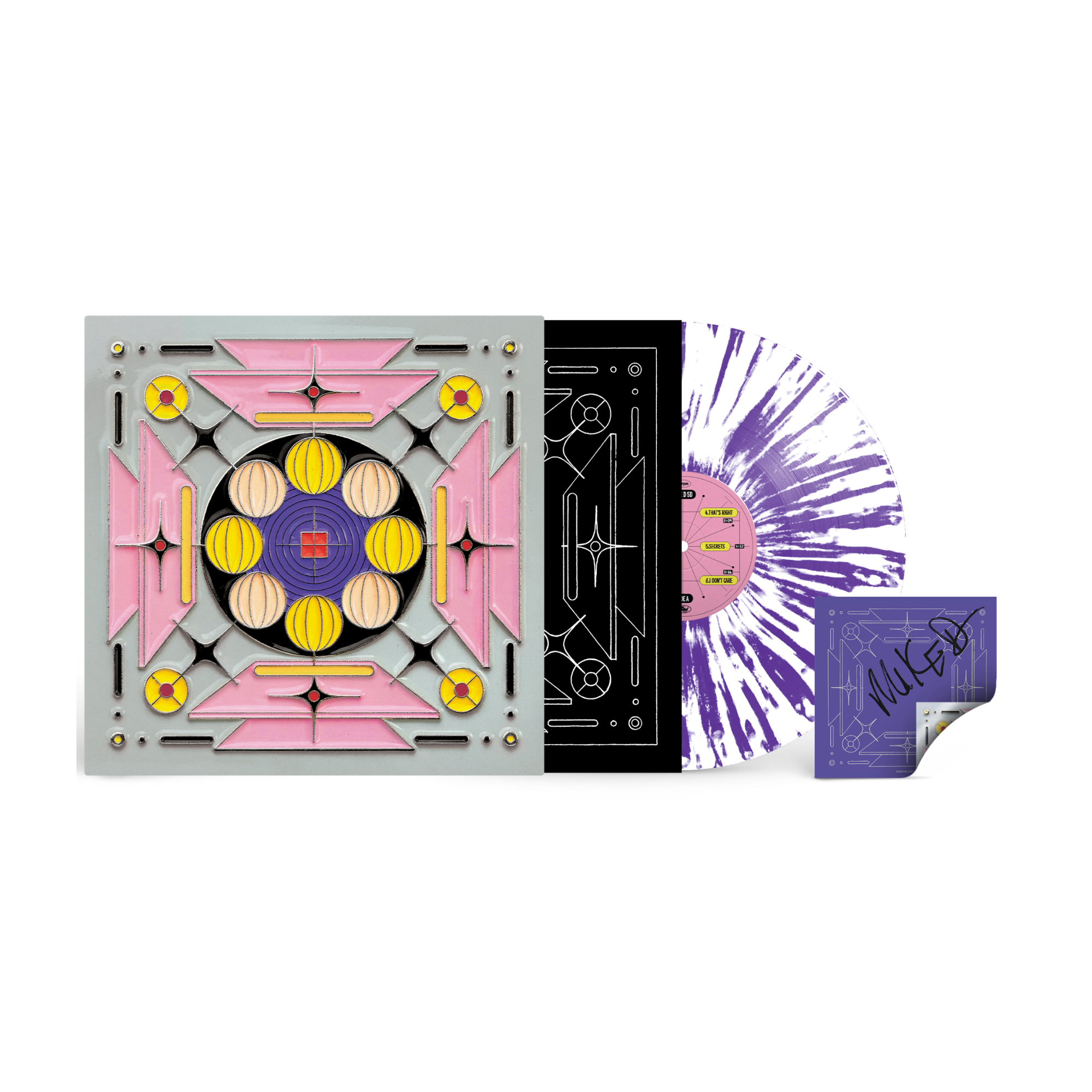 Mike D - Thank You - Vinyle Splatter (Exclusivité store) + Artcard dédicacée