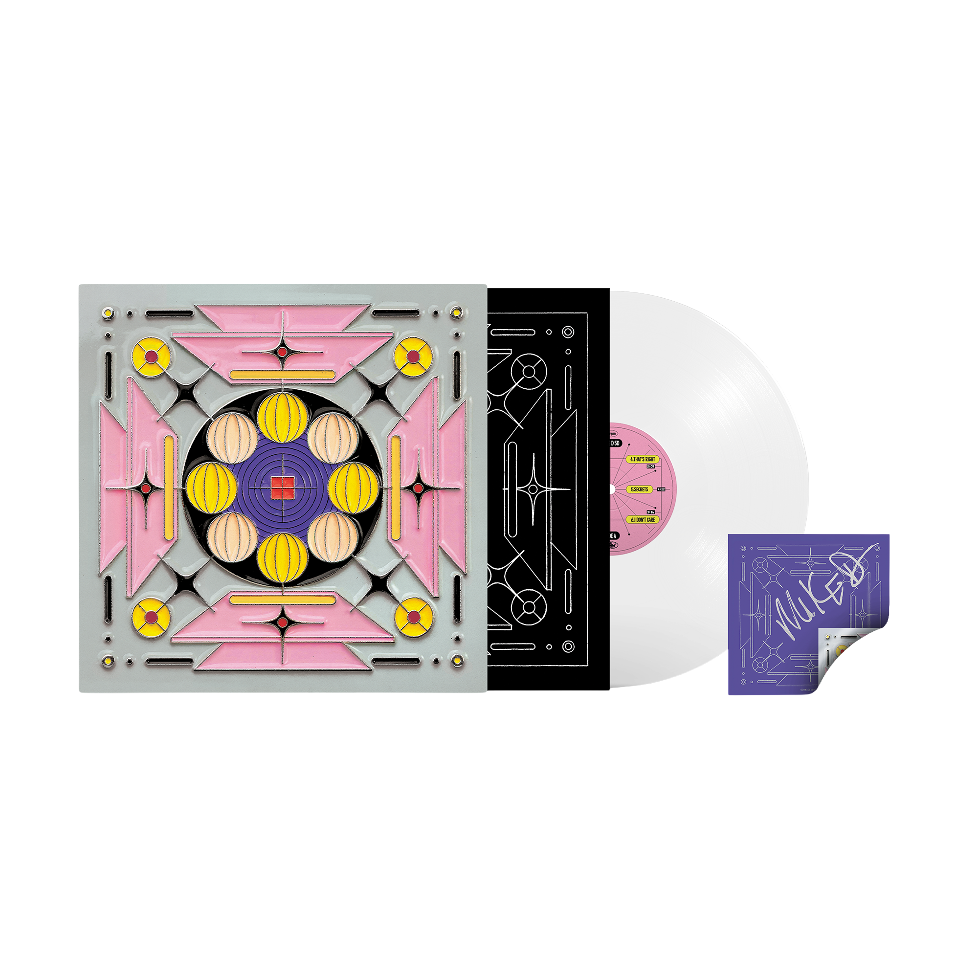 Mike D - Thank You - Vinyle Transparent + Artcard dédicacée