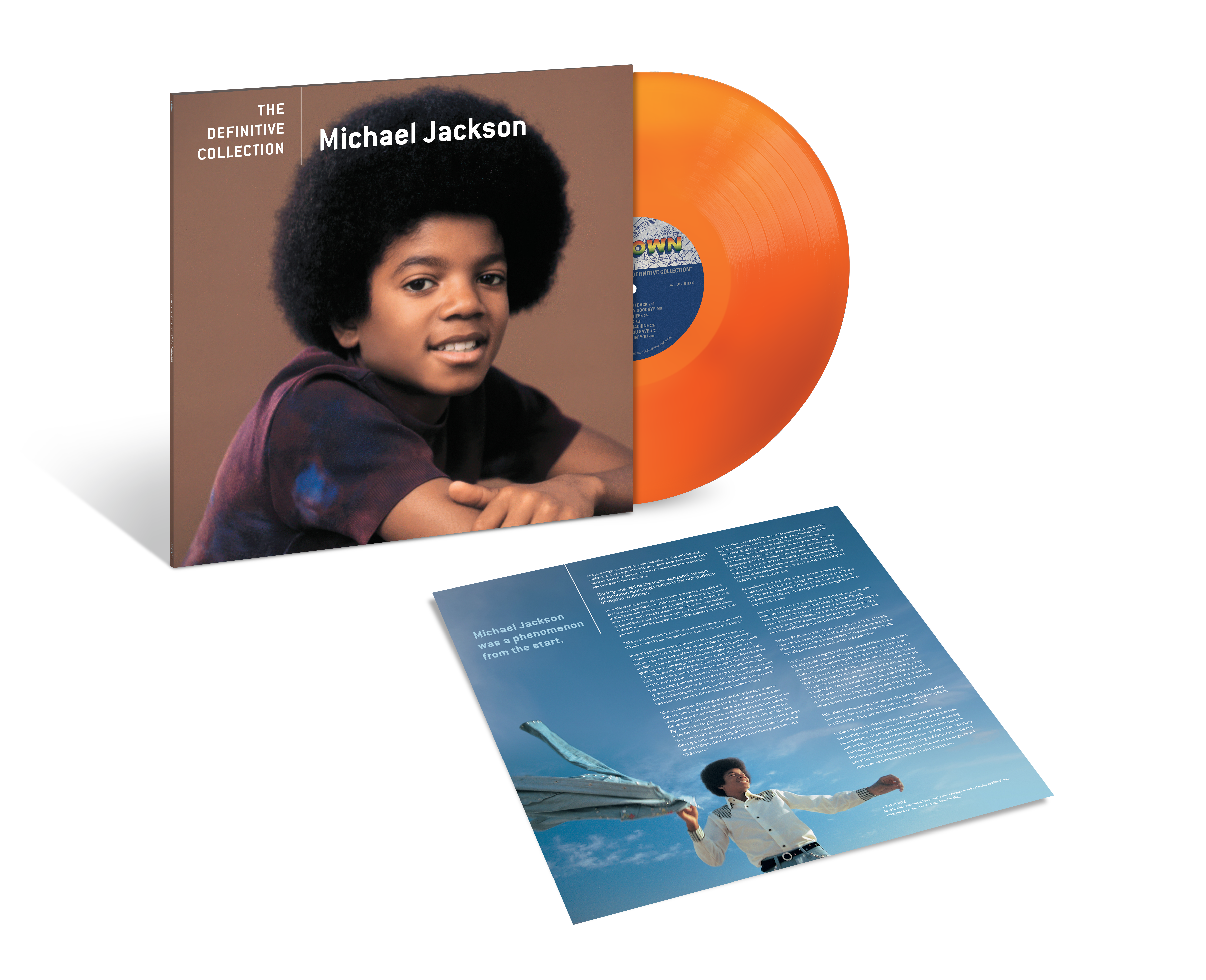 Michael Jackson - The Definitive Collection - Vinyle Orange 'Pumpkin Spice'