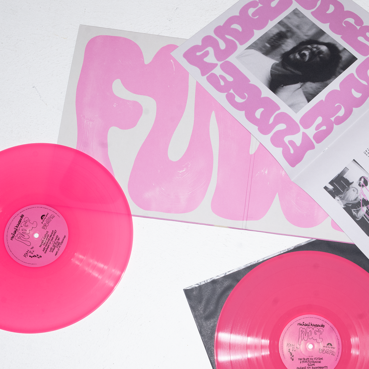 Michael Kiwanuka - FUDGE - Double Vinyle Rose (Exclusivité store)