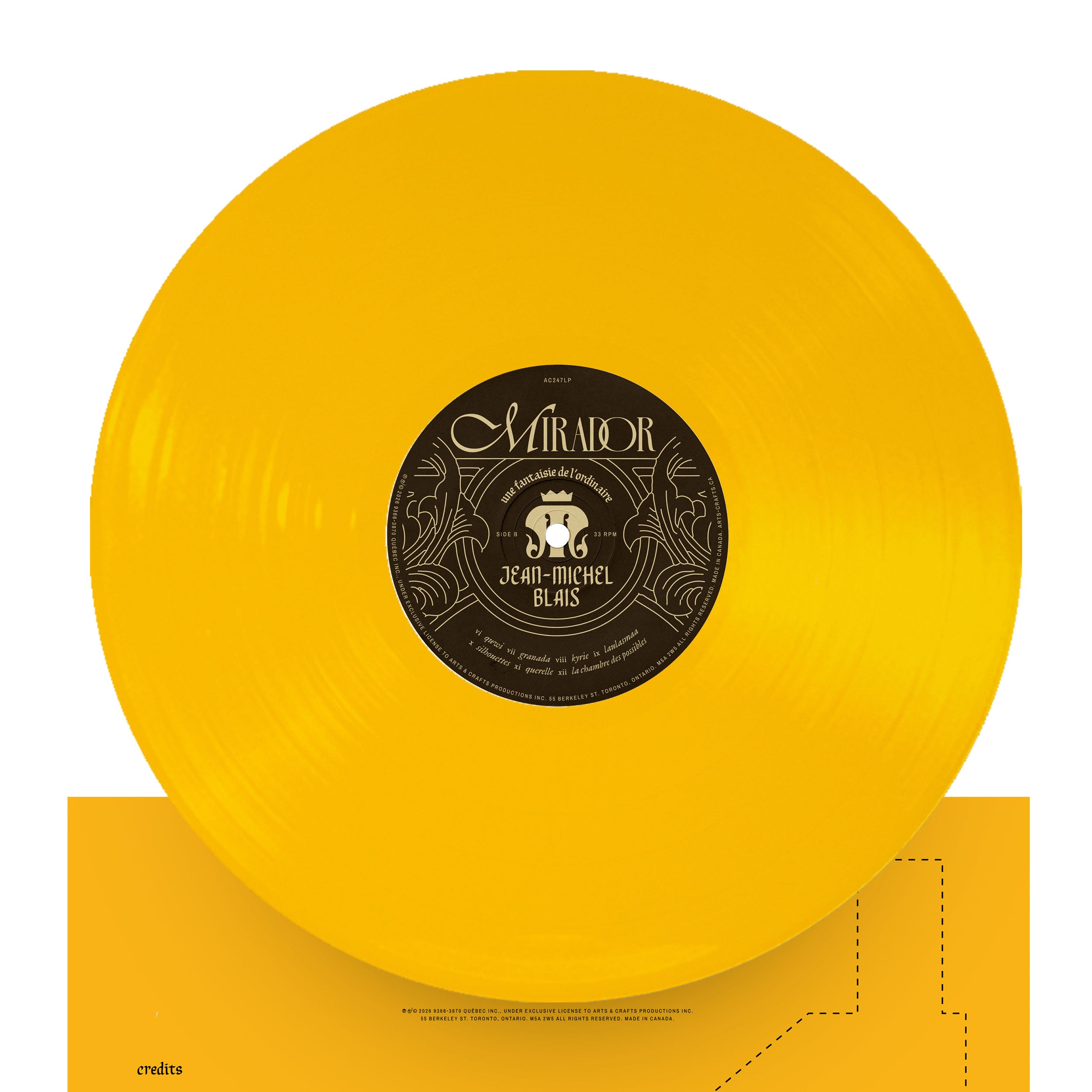 Jean-Michel Blais - mirador - Vinyle Couleur