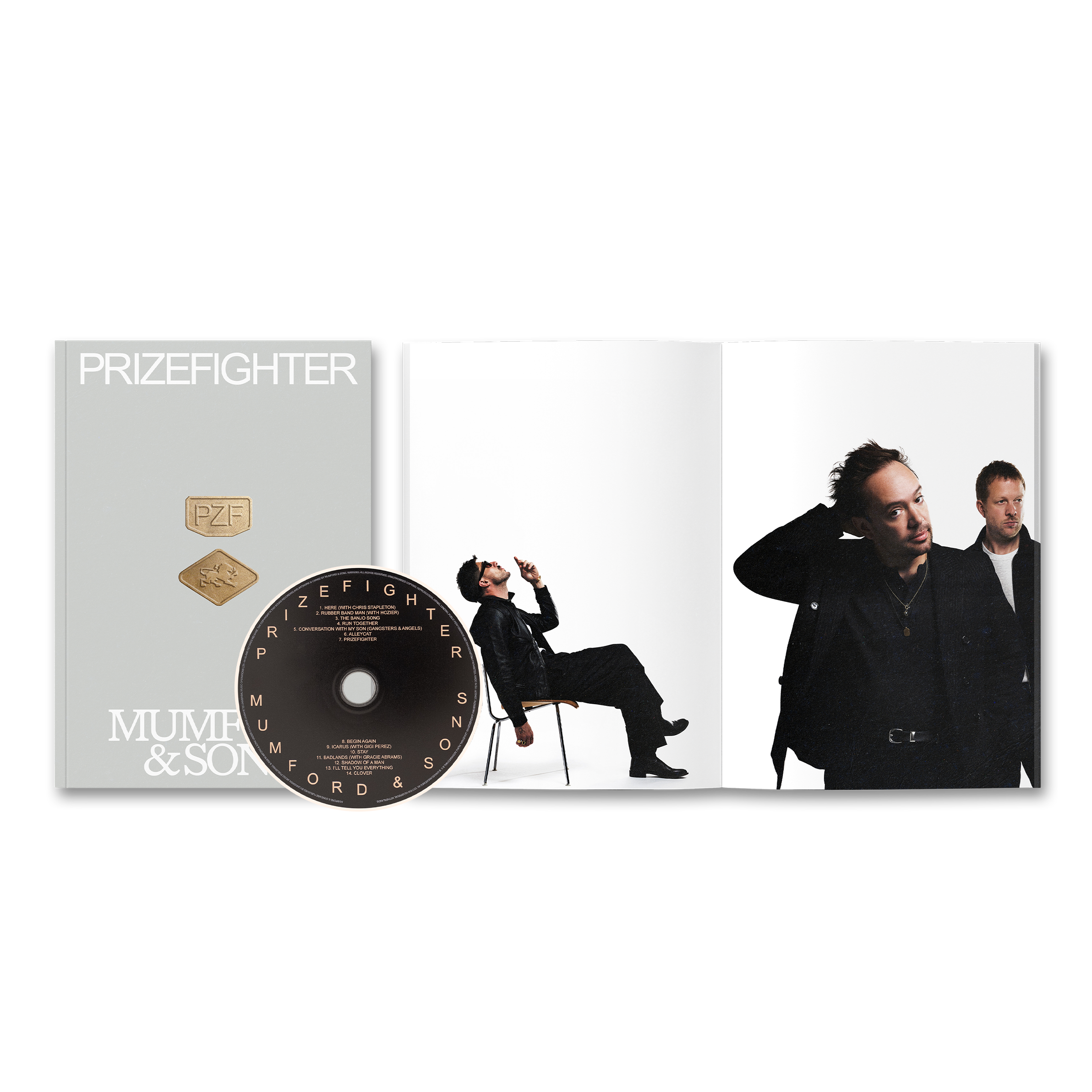 Mumford & Sons - Prizefighter - CD-Zine