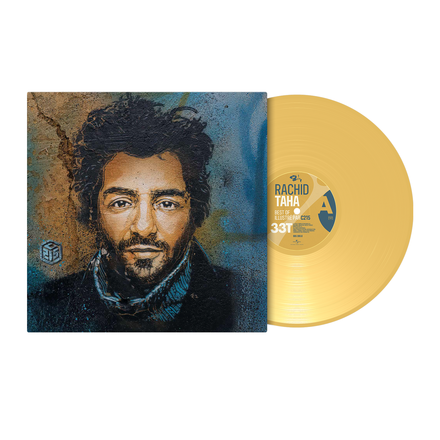 Rachid Taha - Best of Collection C215 - Vinyle Jaune Dédicacé (Exclusivité Vinyl Collector)