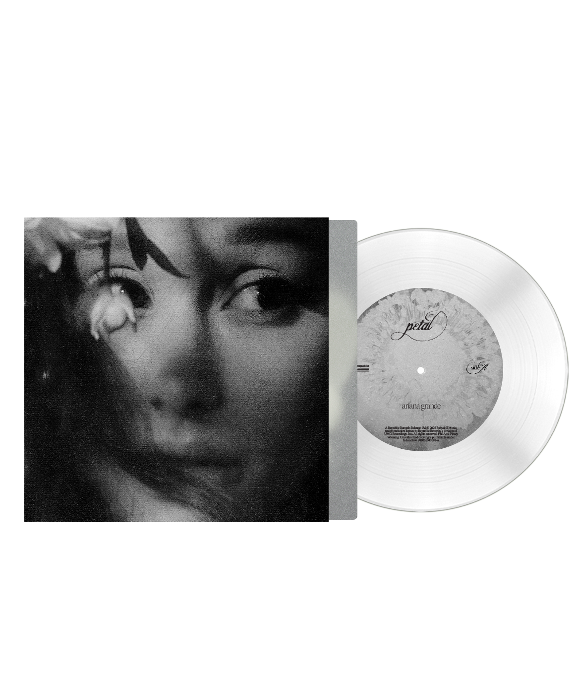 Ariana Grande - petal dandelion white 7”