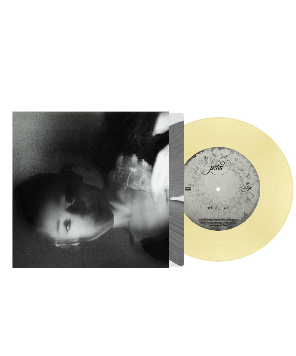 Ariana Grande - petal pepper yellow 7"
