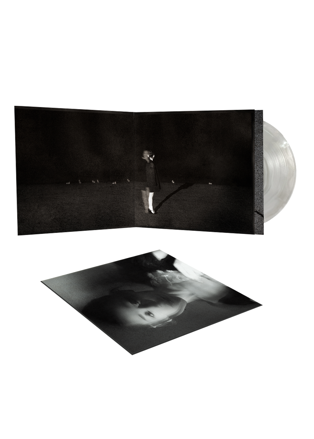 Ariana Grande - petal - cloudy gray girl lp (exclusivité store)