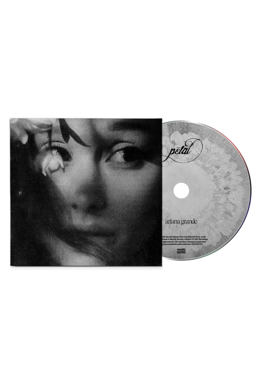 Ariana Grande - petal w/ a cappella cd