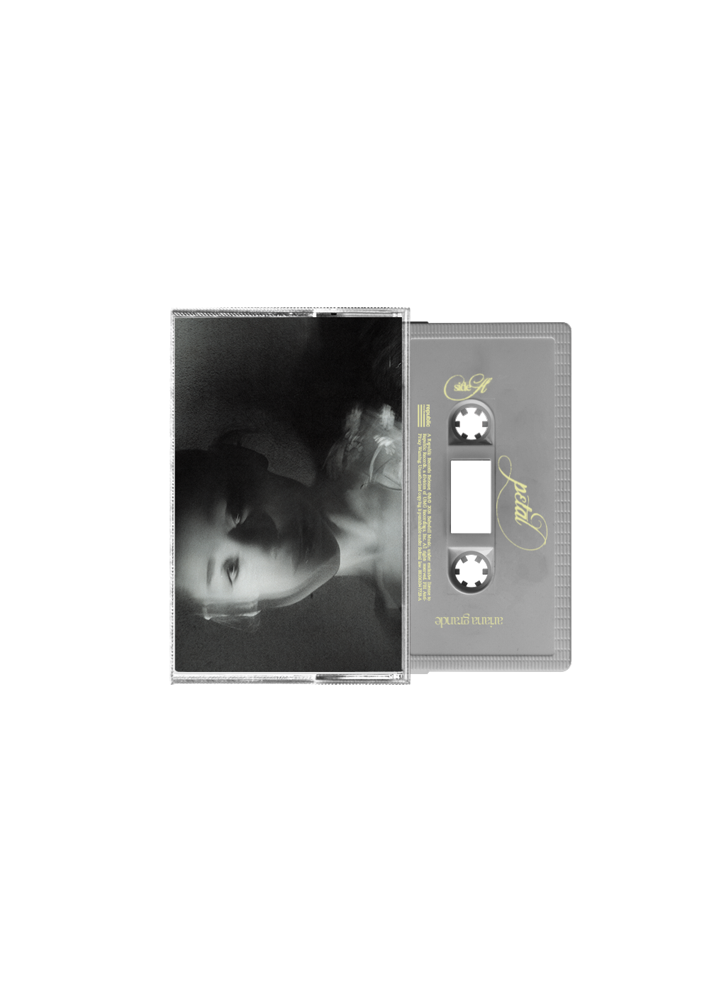 Ariana Grande - petal fluffy tail gray cassette