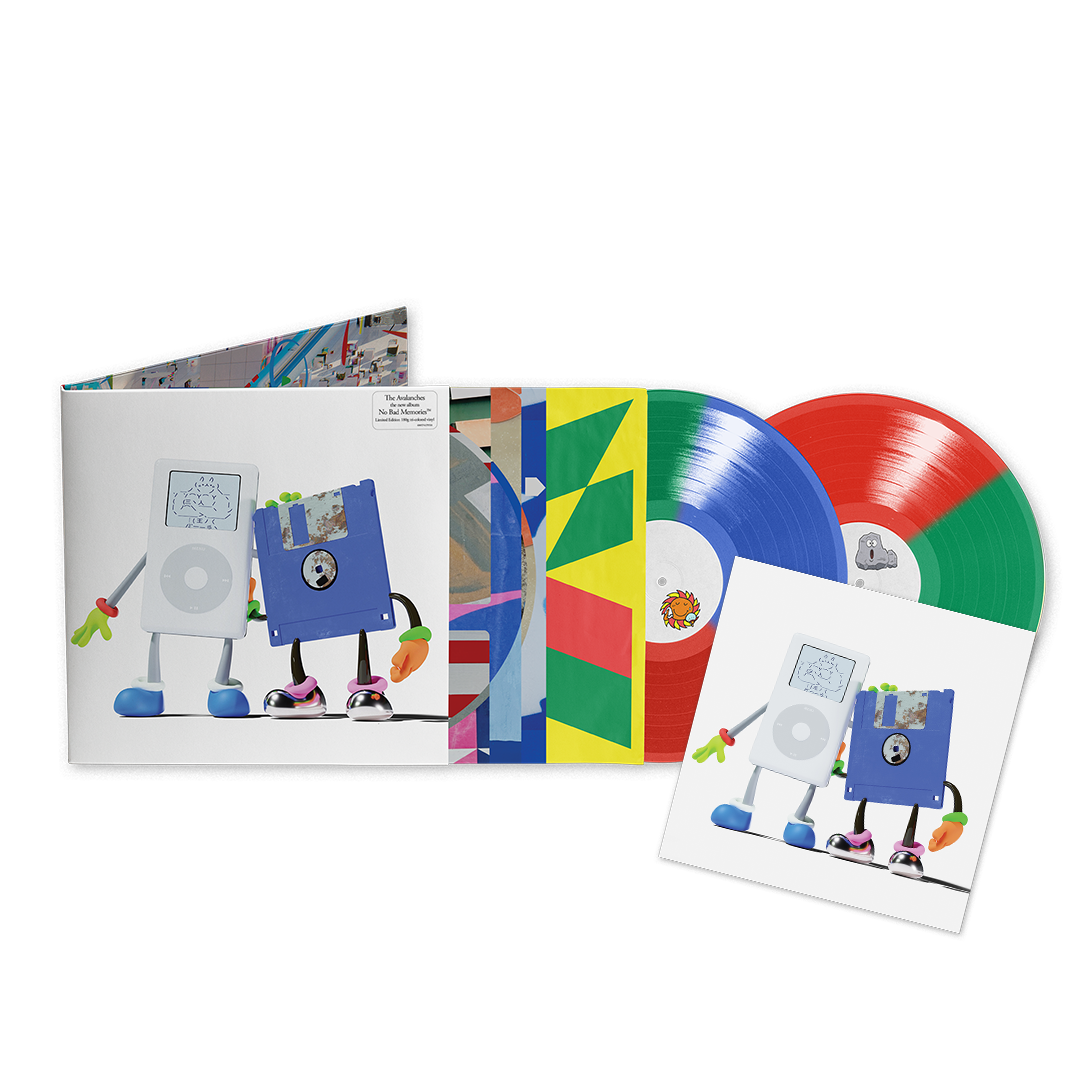 The Avalanches - No Bad Memories - Double Vinyle Édition Limitée Exclusive Trio RGB + Artcard dédicacée