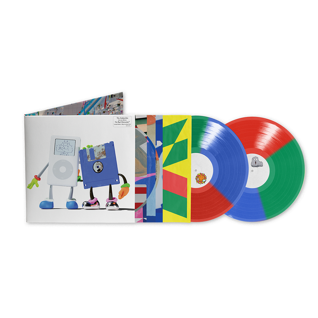The Avalanches - No Bad Memories - Double Vinyle Édition Limitée Exclusive Trio RGB + Artcard dédicacée