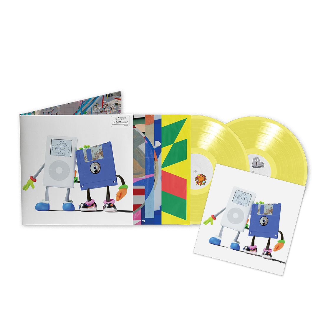 The Avalanches - No Bad Memories - Double Vinyle Jaune Édition Limitée + Artcard dédicacée