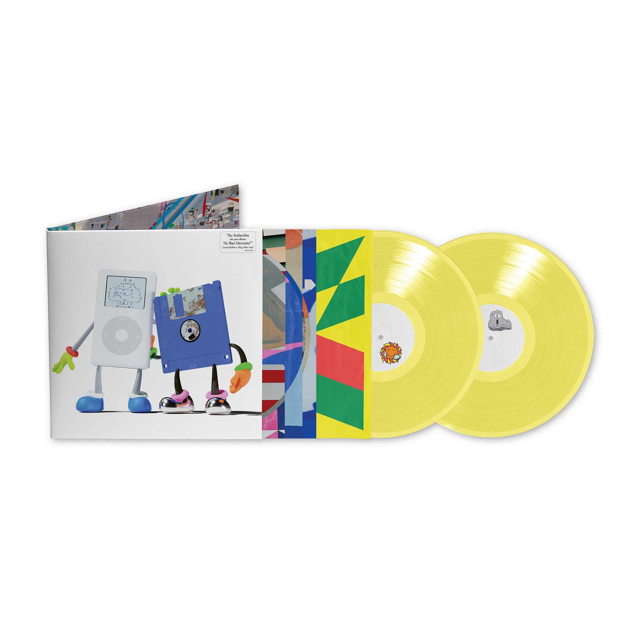 The Avalanches - No Bad Memories - Double Vinyle Jaune Édition Limitée + Artcard dédicacée