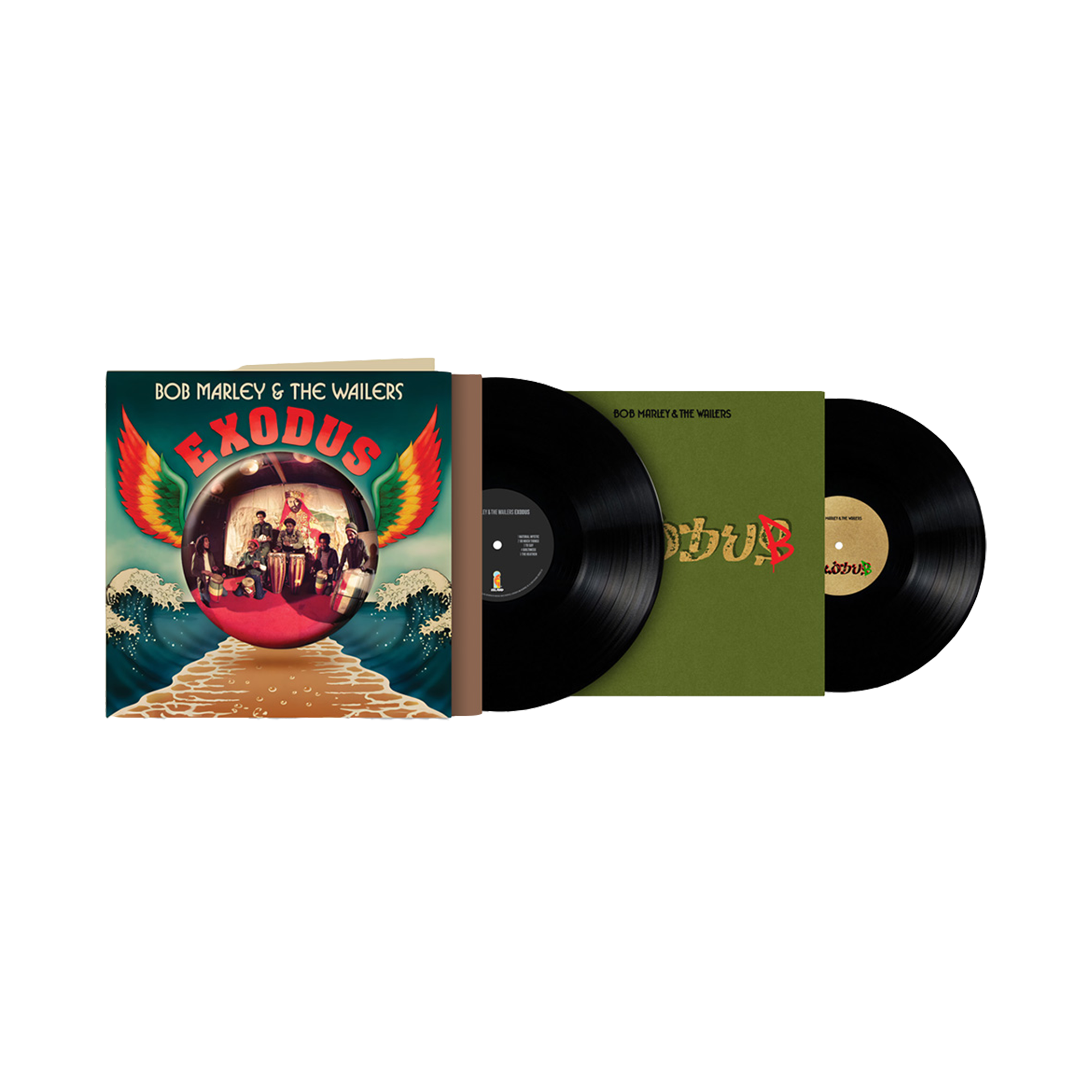 Bob Marley & The Wailers - Exodus - Vinyle édition limitée + vinyle 25 cm avec cover alternative