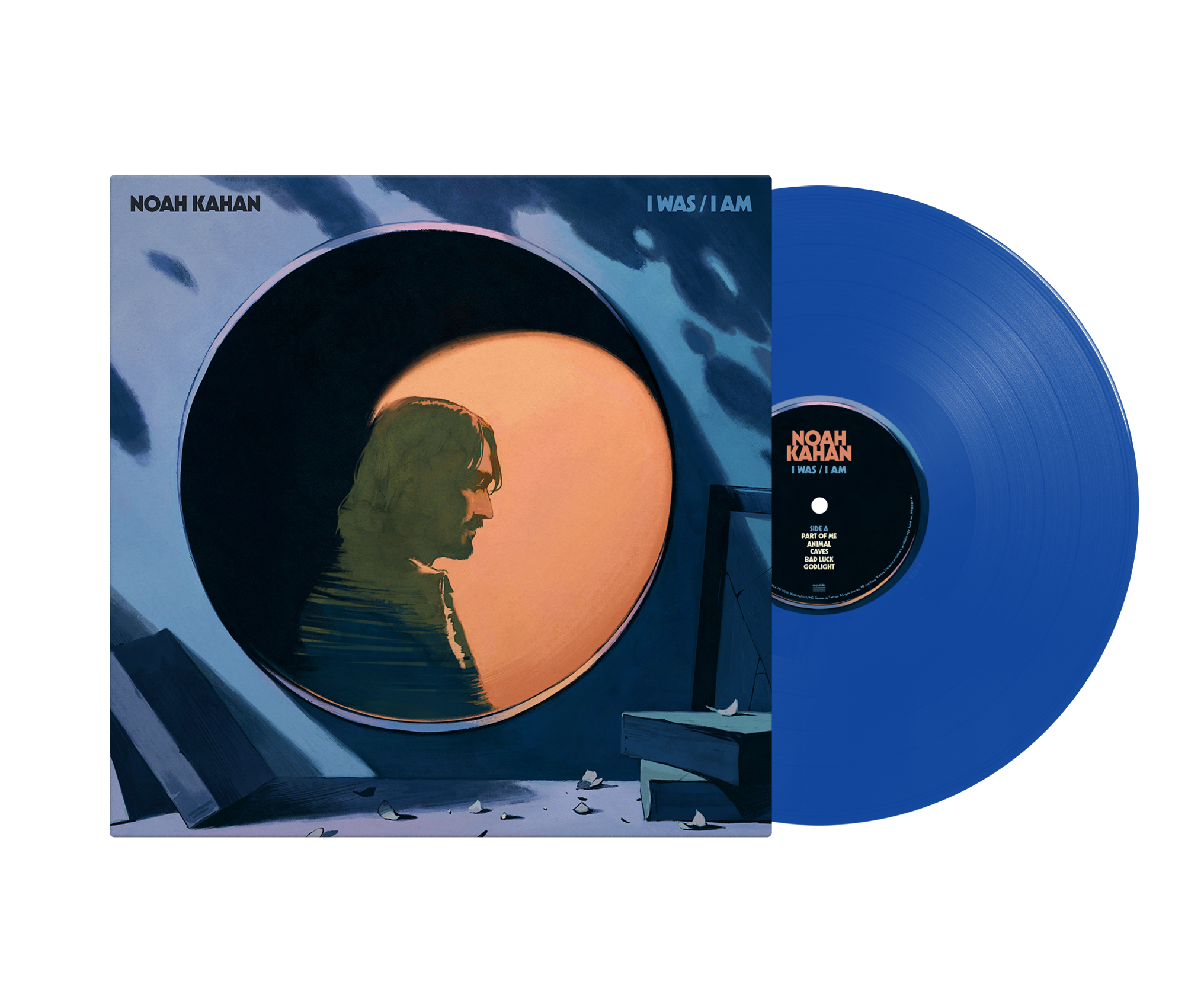 Noah Kahan - I was / I am - Vinyle Bleu
