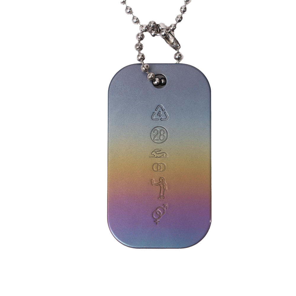 Lorde - Ultrasound 2025 Dog Tag - Collier