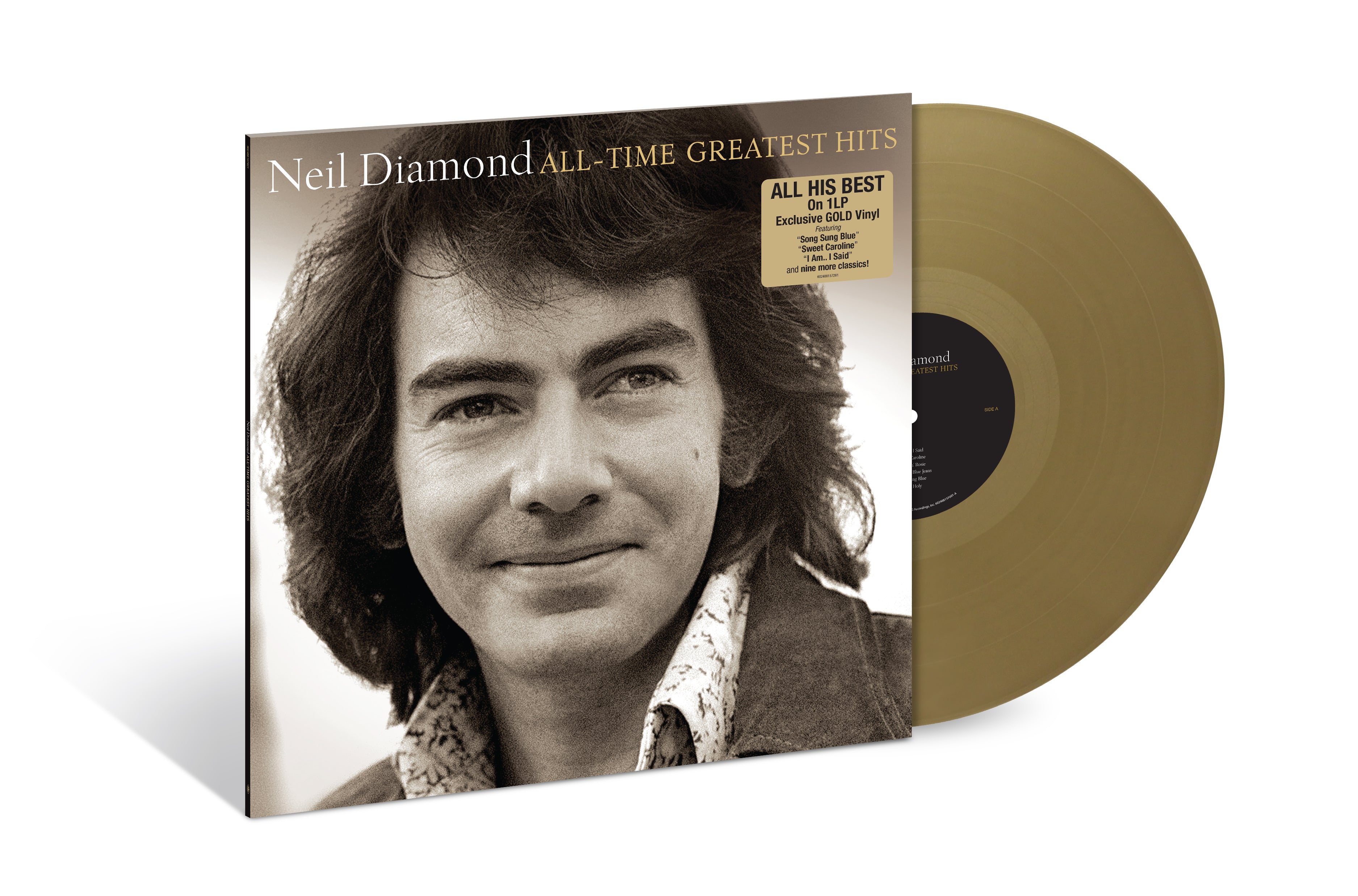 Neil Diamond - All-Time Greatest Hits - Vinyle Couleur Doré