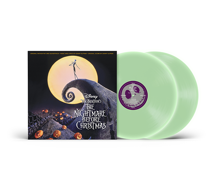 Disney The Nightmare Before Christmas (L'Étrange Noël de Mr Jack) - Double Vinyle Phosphorescent