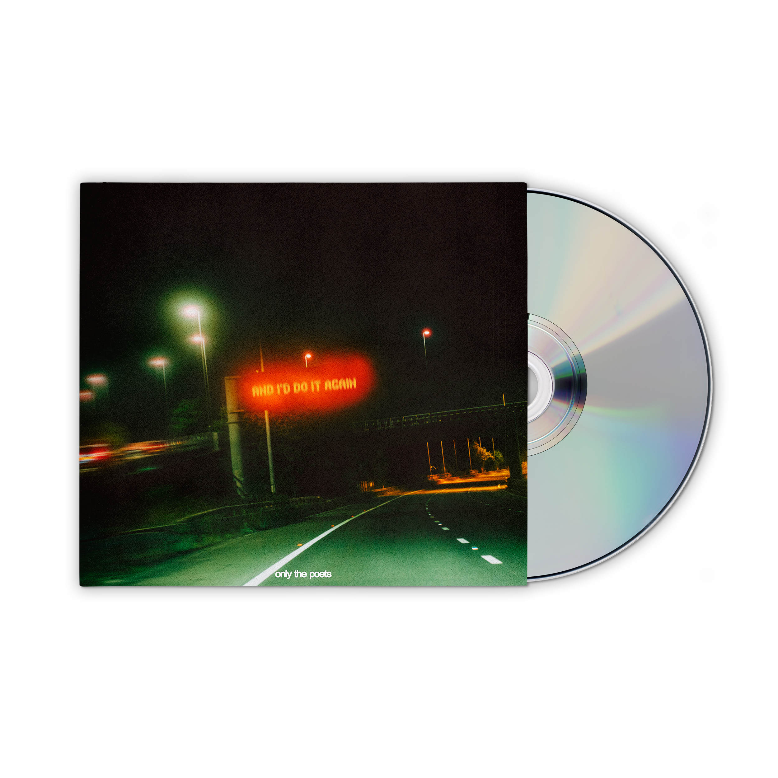 Only The Poets - and i'd do it again - CD + Artcard dédicacée