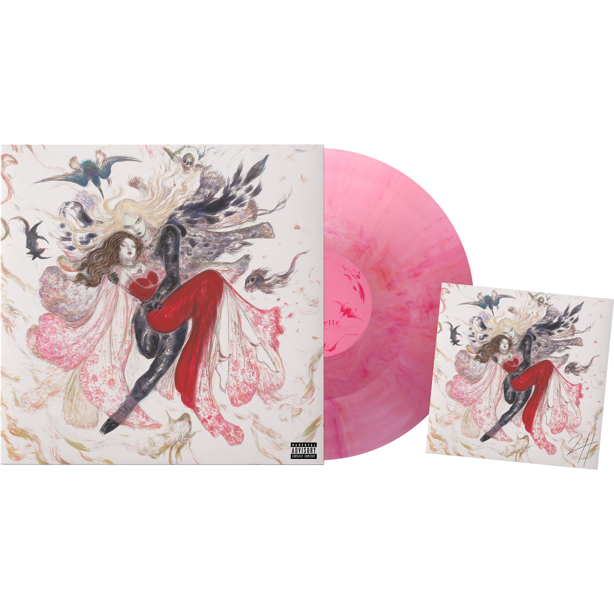 2hollis - PIROUETTE - Vinyle Rose (Exclusivité store) + Carte dédicacée