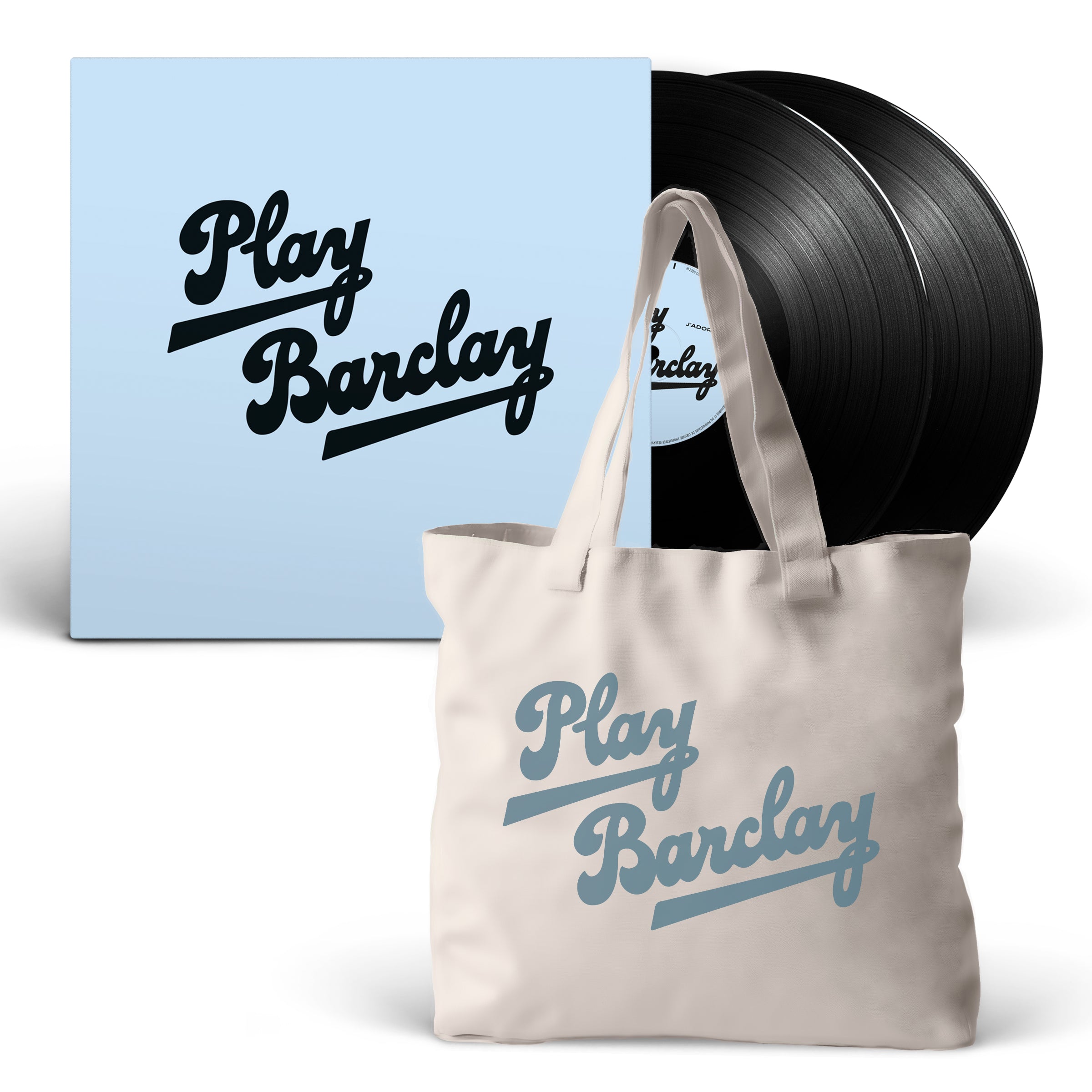 Play Barclay - J'adore (Volume 3) - Double vinyle noir standard + Totebag
