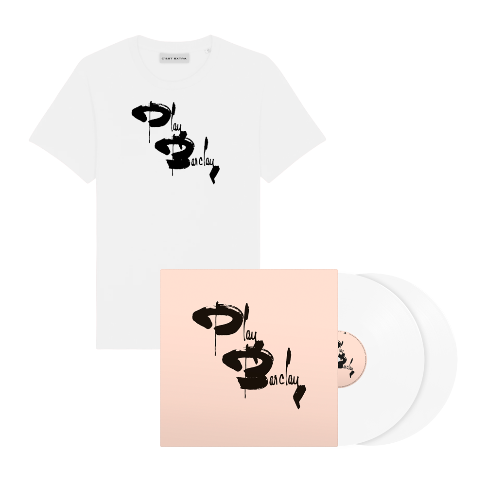 Play Barclay - C'est extra (Volume 1) - Double vinyle blanc + T-shirt Blanc