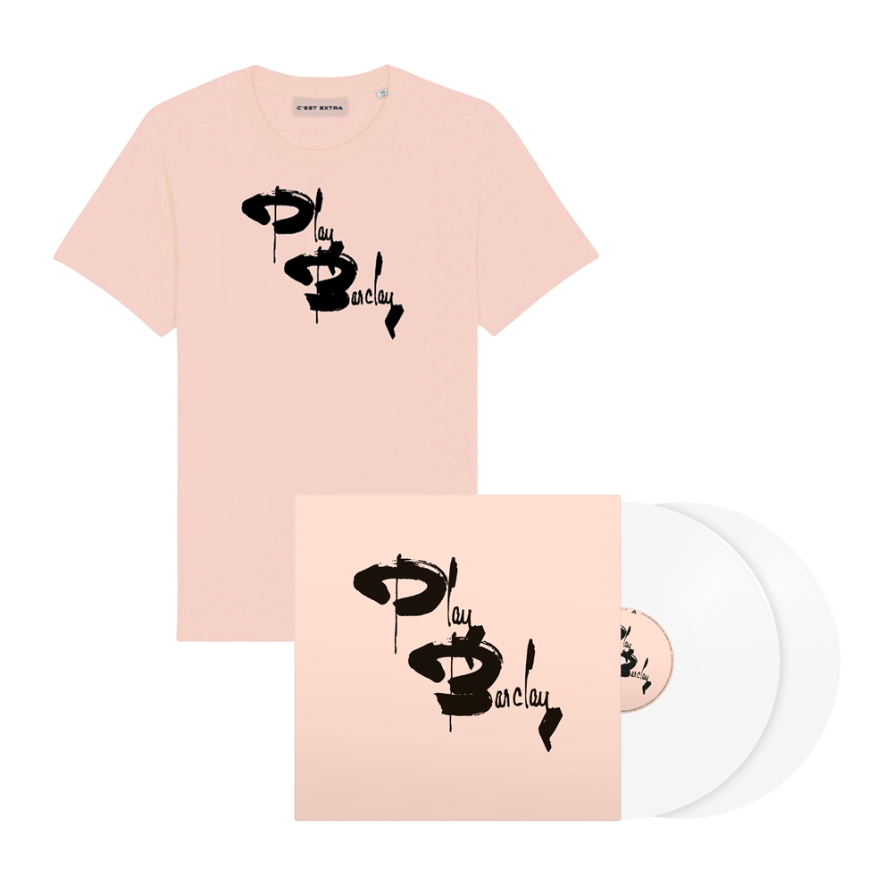 Play Barclay - C'est extra (Volume 1) - Double vinyle blanc + T-shirt Rose