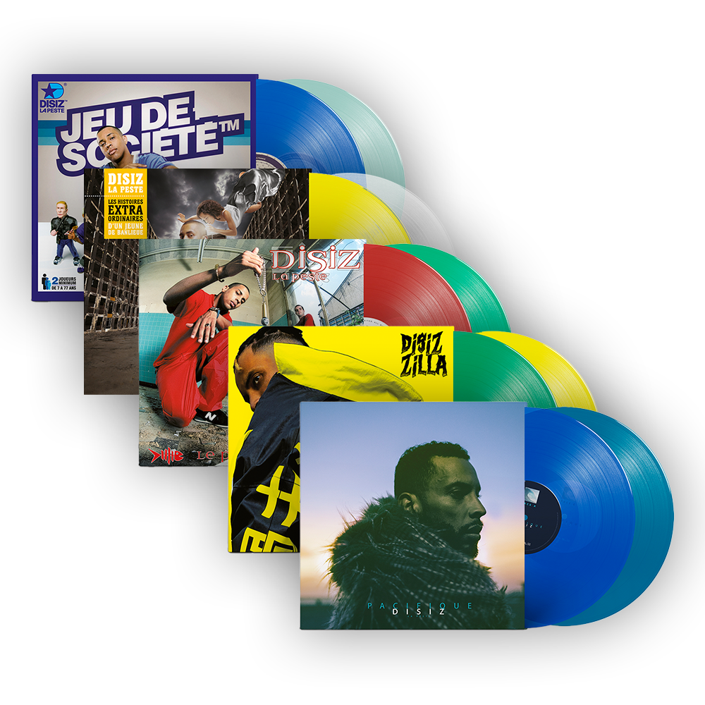 Disiz - Pack 5 Albums - Vinyles Couleur