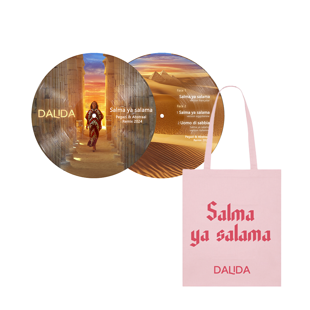 Dalida - Salma ya salama - Vinyle Picture + Totebag