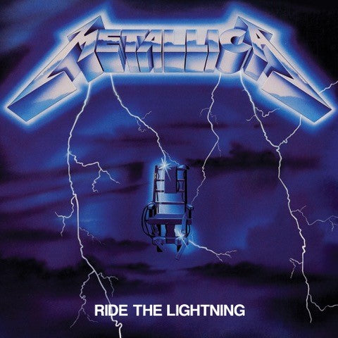 Metallica - Ride The Lightning - Vinyle bleu