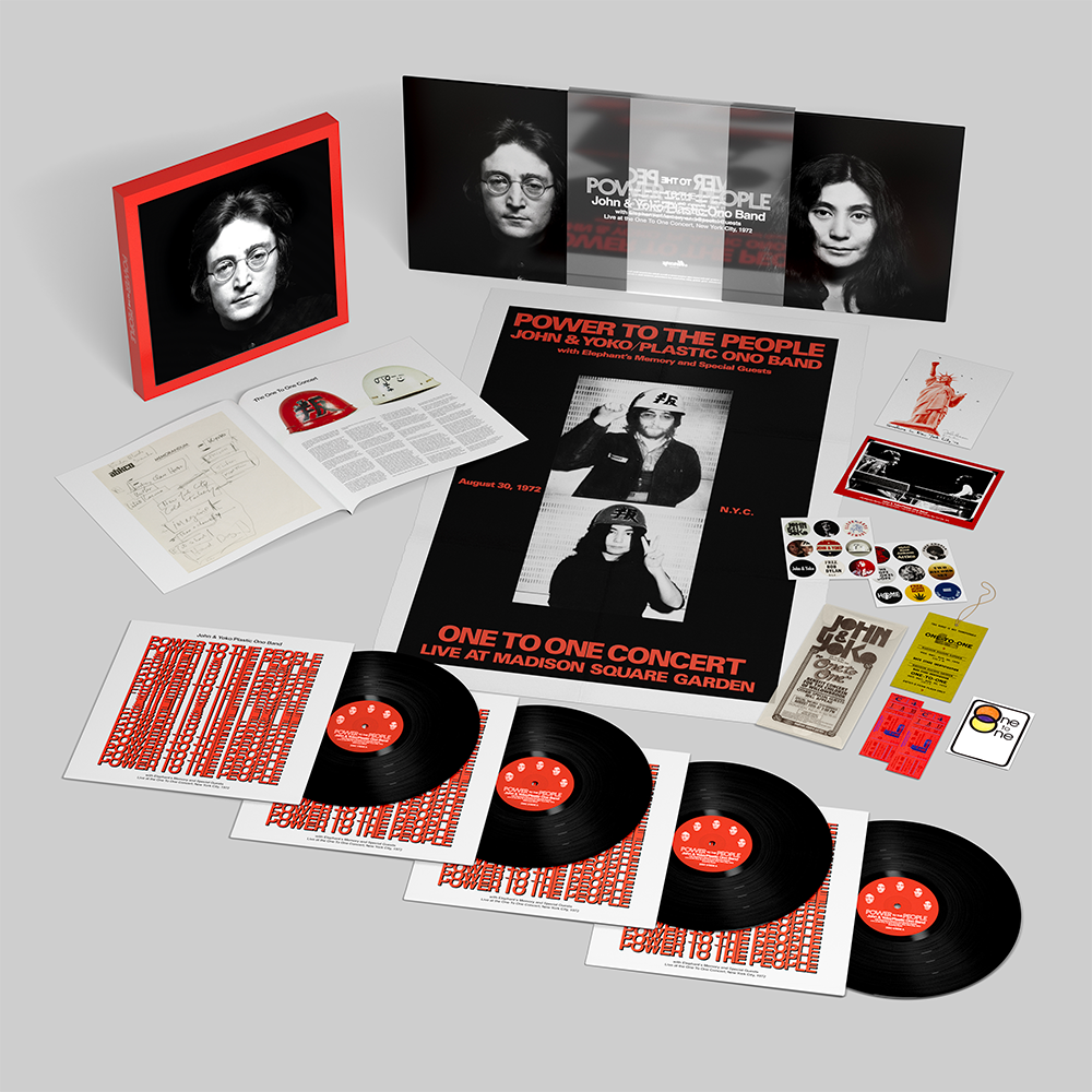 The Plastic Ono Band, John Lennon & Yoko - Power To The People - Quadruple Vinyle