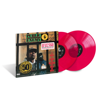 Public Enemy - It Takes A Nation of Millions To Hold Us Back - Vinyle rouge translucide édition limitéee