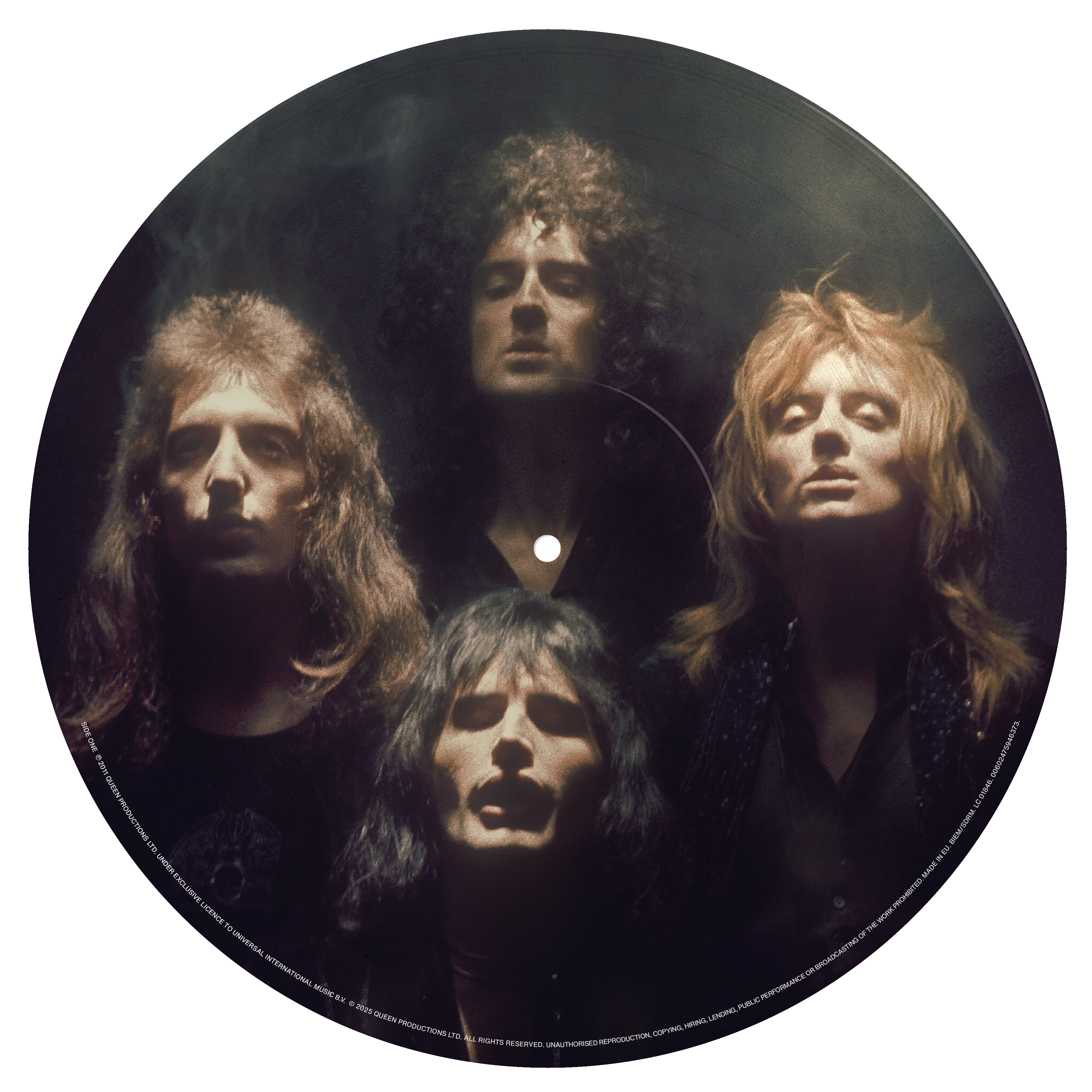 Queen - Bohemian Rhapsody / I’m In Love With My Car - Vinyle Picture Disc (Exclusivité store)